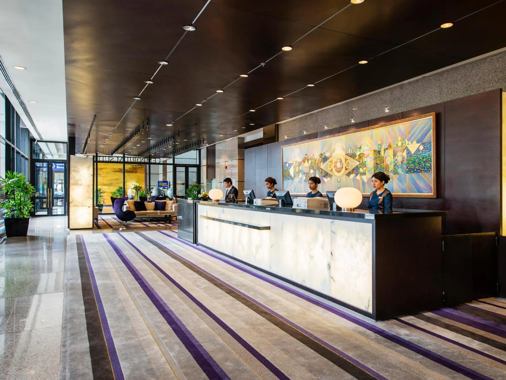 Lobby or reception in Emporium Suites by Chatrium