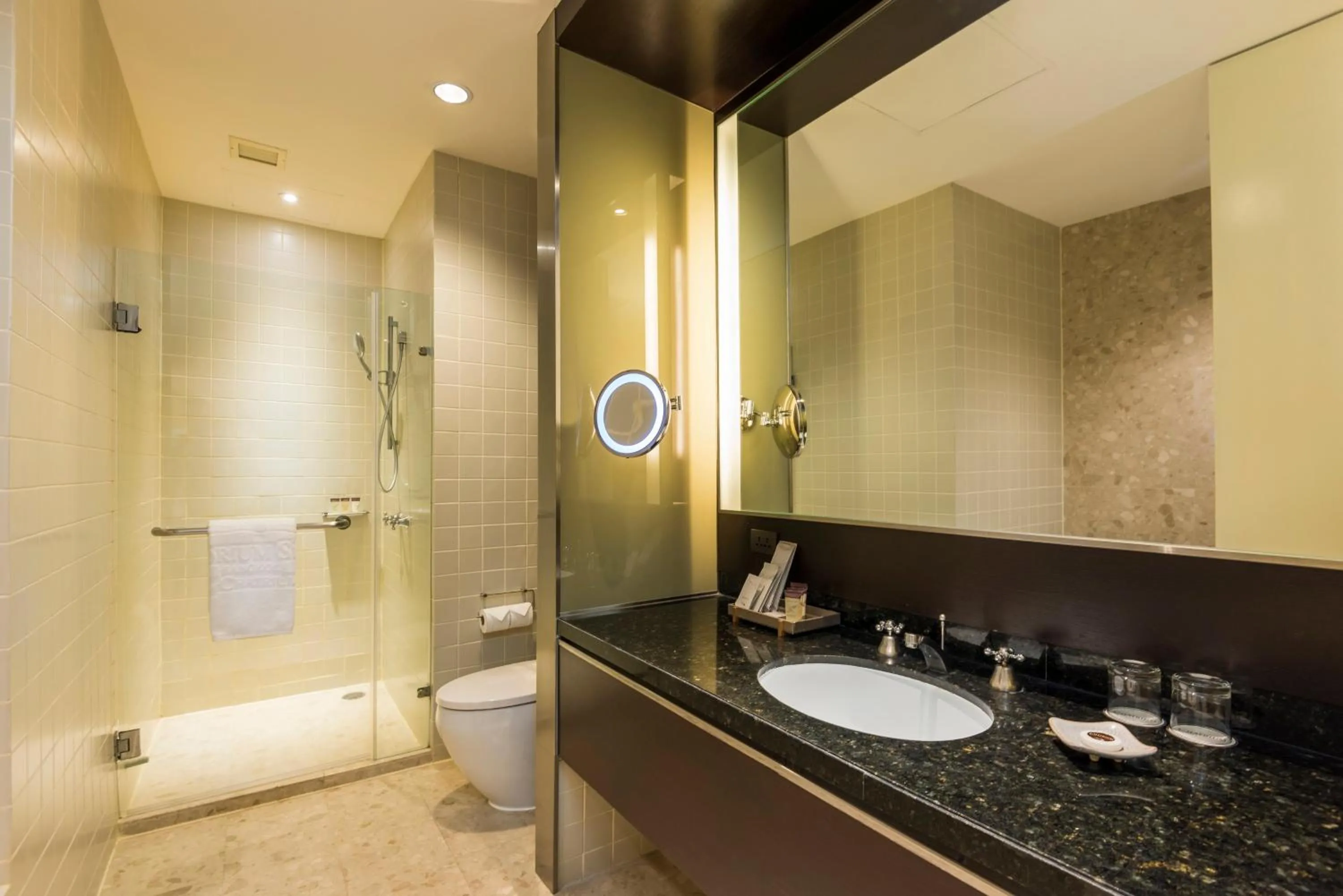 Toilet in Emporium Suites by Chatrium