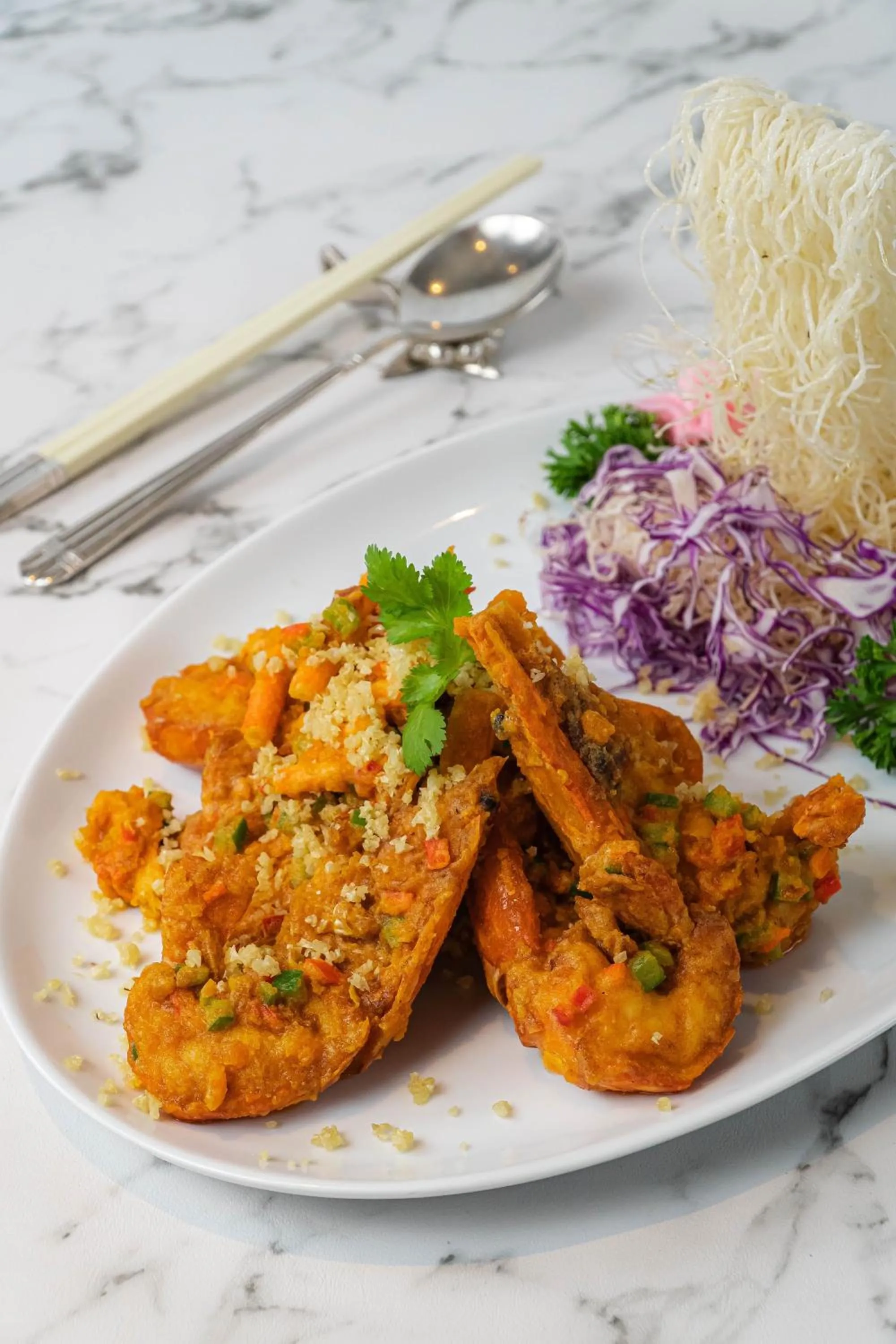 Food in Emporium Suites by Chatrium