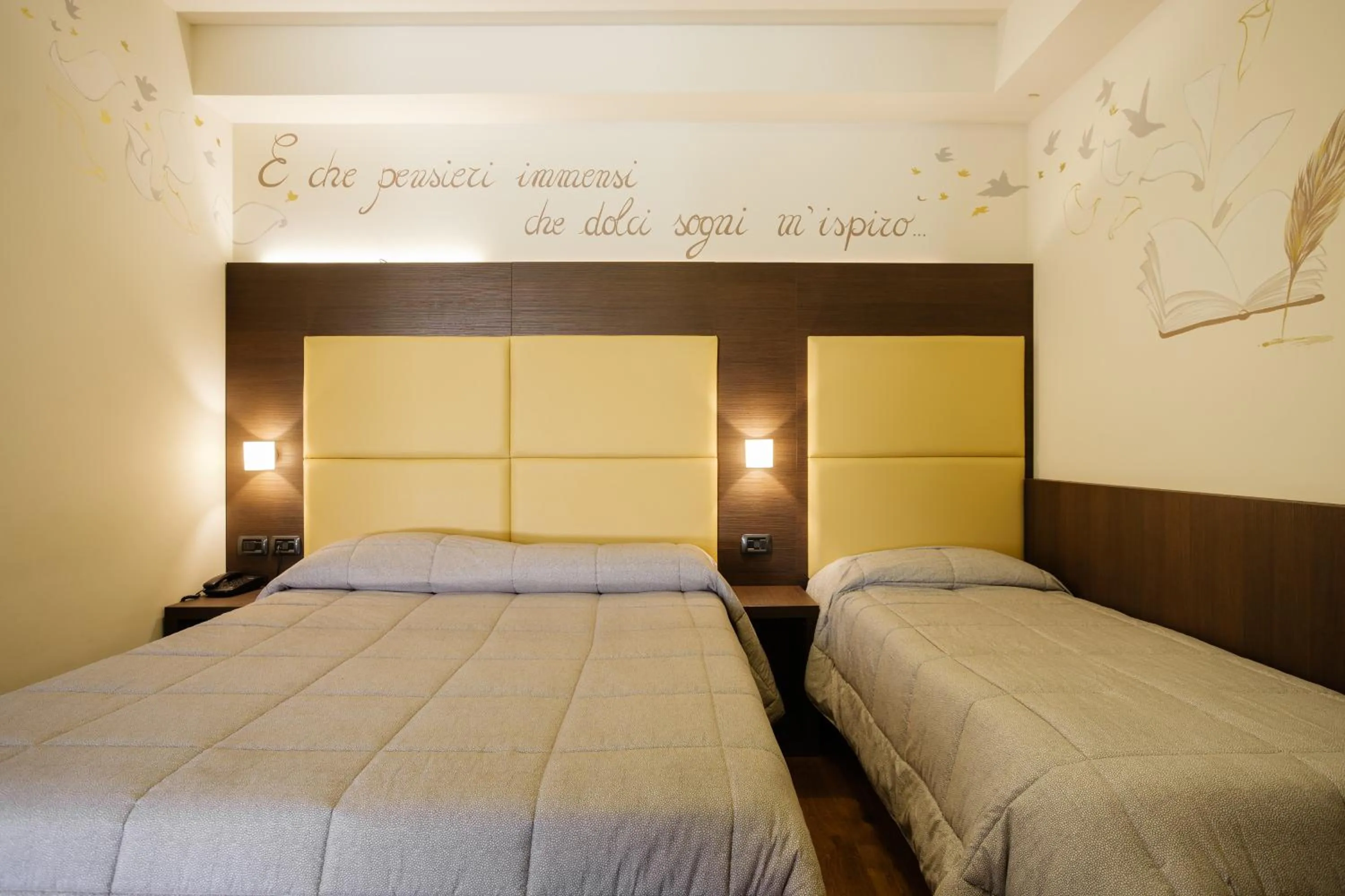 Bed in Hotel Ristorante Da Tonino