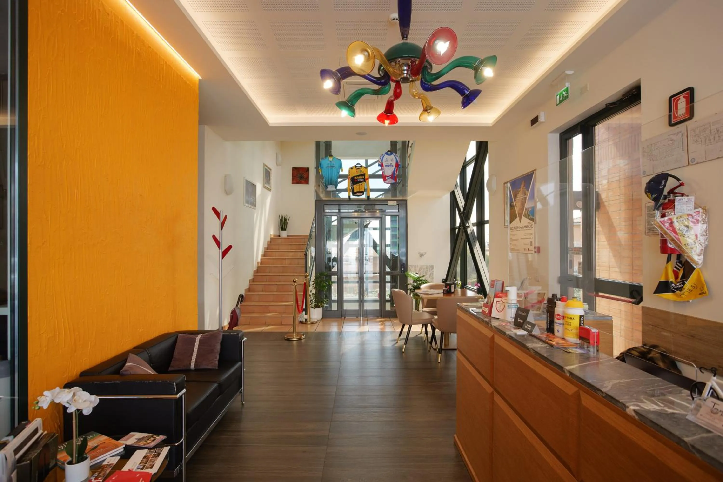 Lobby or reception in Hotel Ristorante Da Tonino