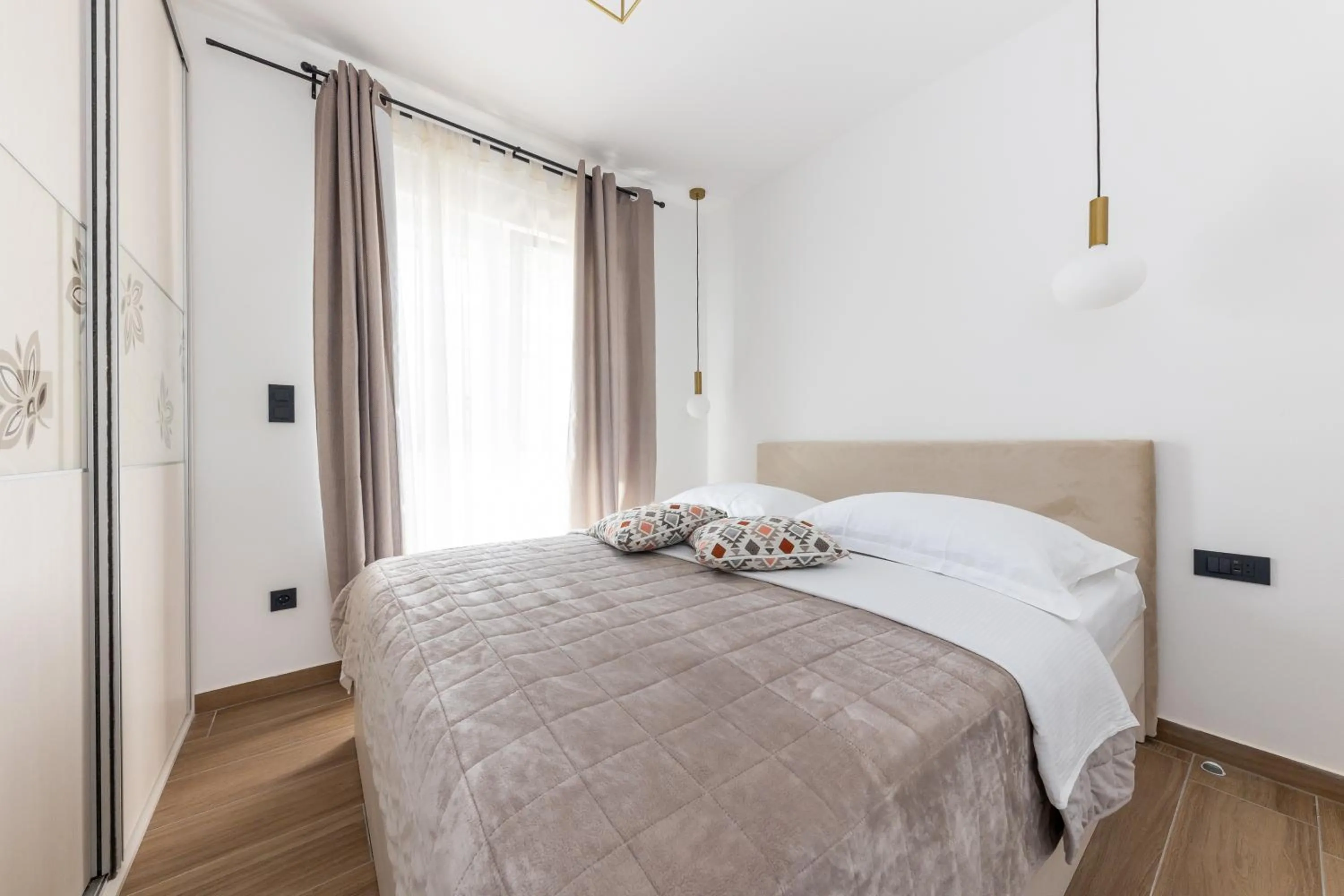 Bed in Villa Koludrovac