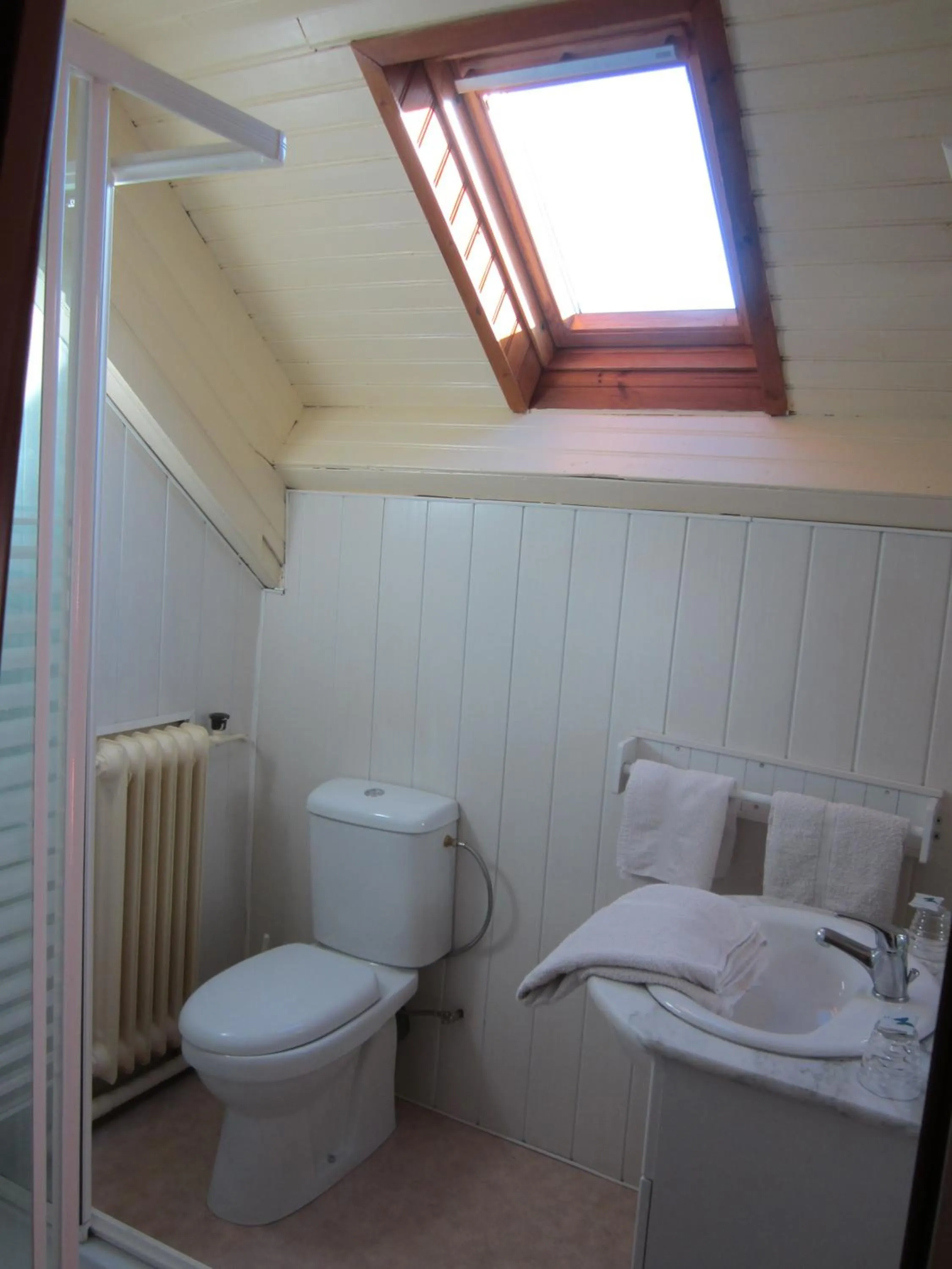 Shower in Hôtel les Deux Cols