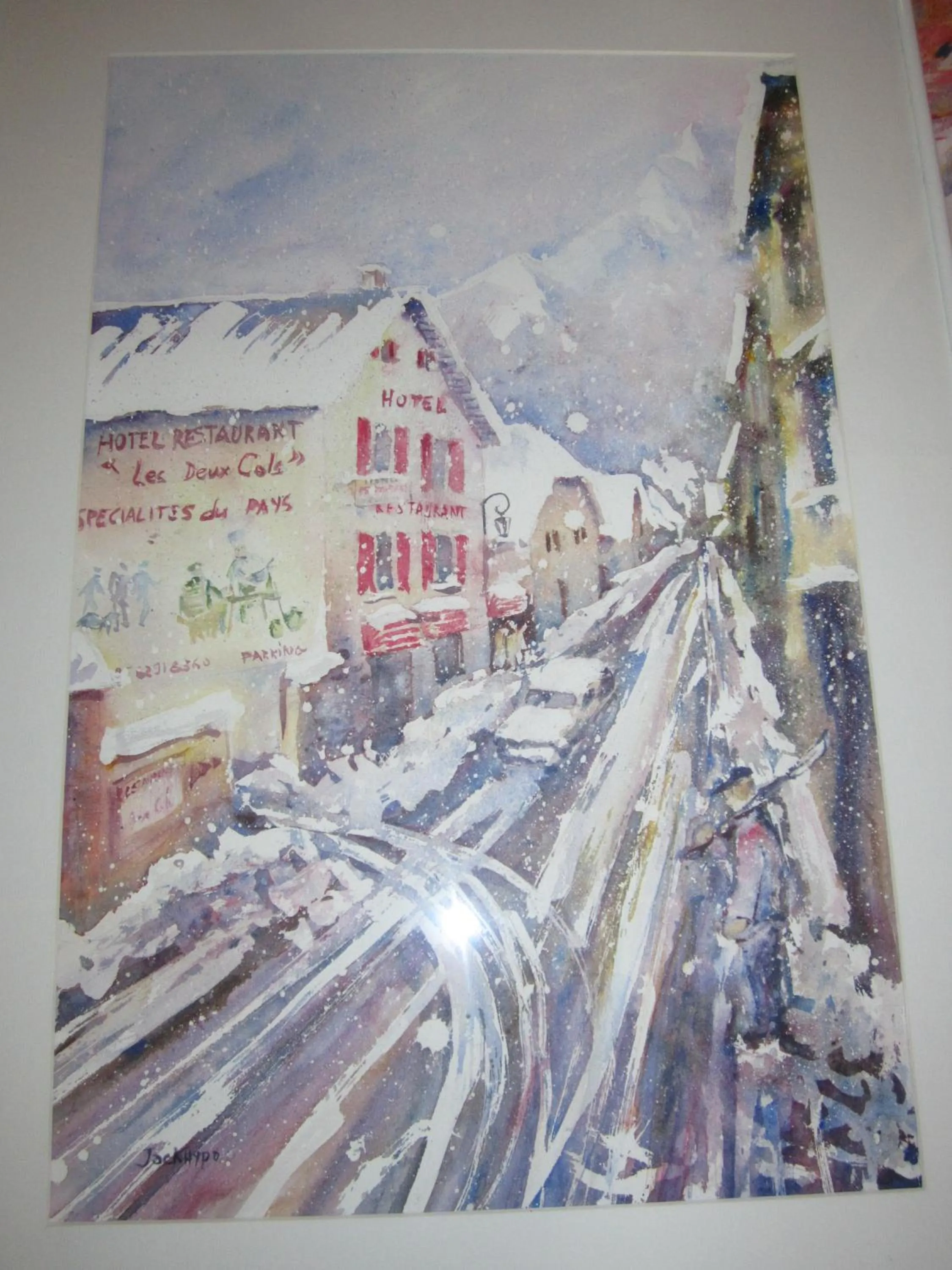 Restaurant/places to eat in Hôtel les Deux Cols