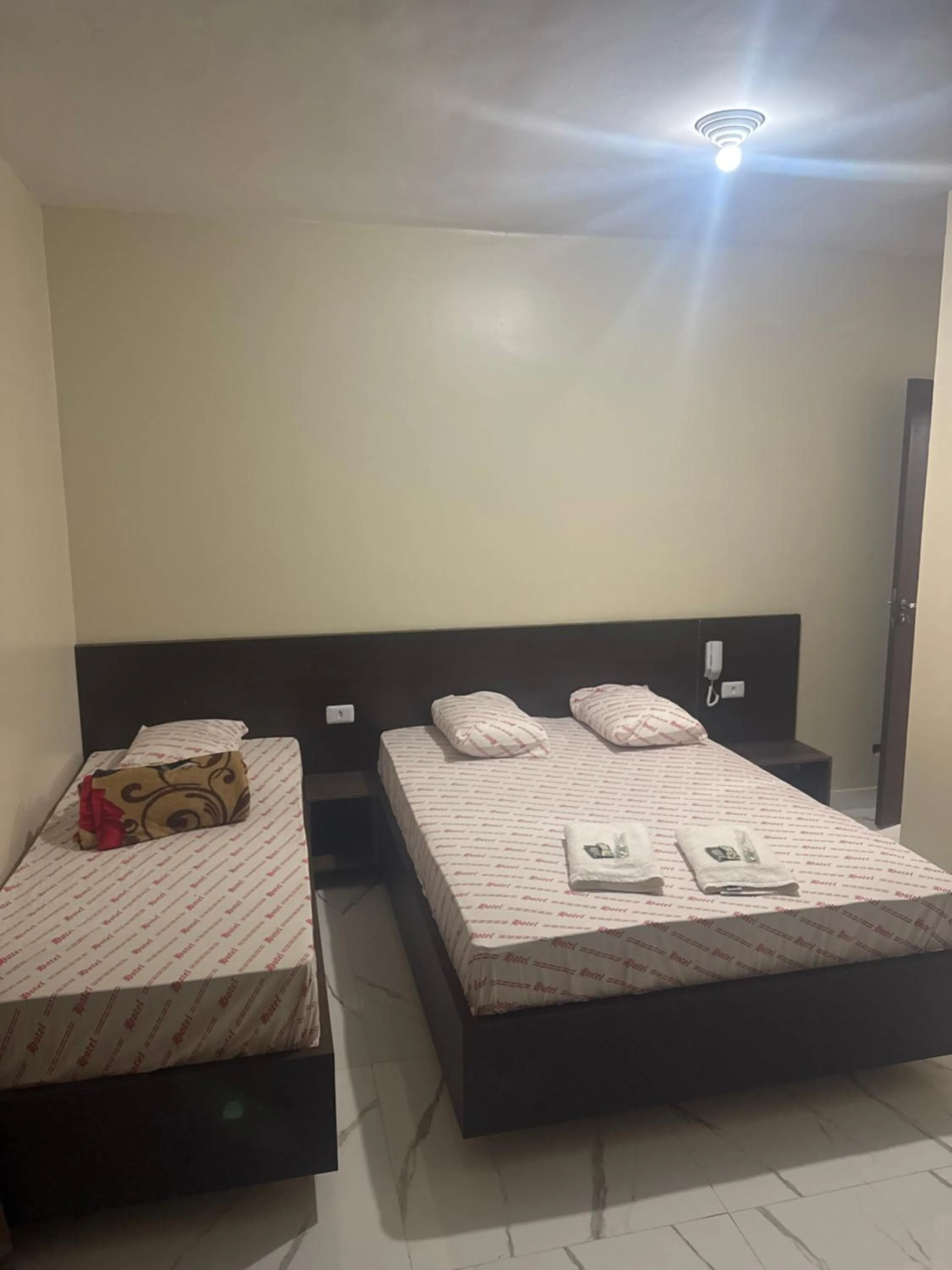 Bed in Hotel Patriarca