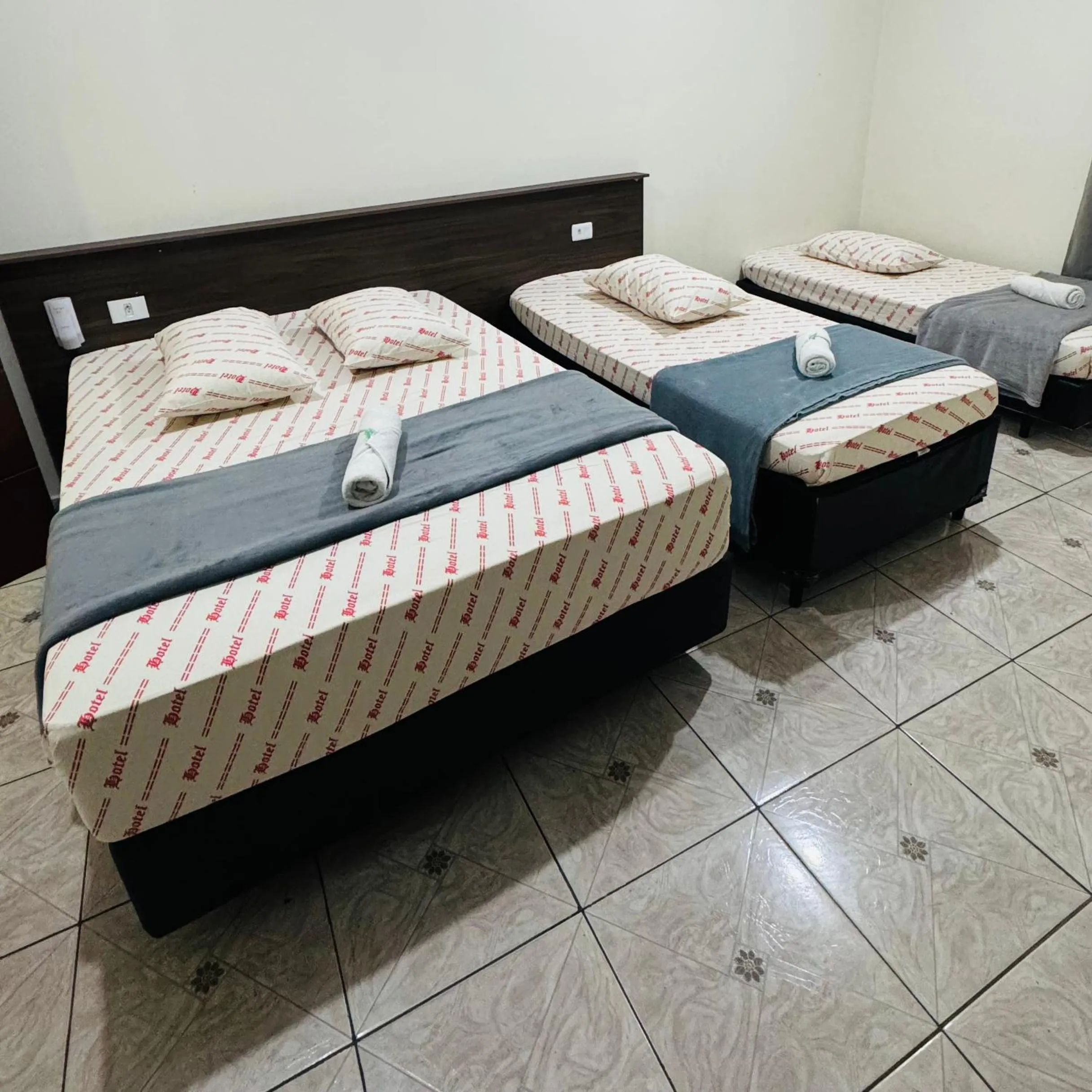 Bed in Hotel Patriarca
