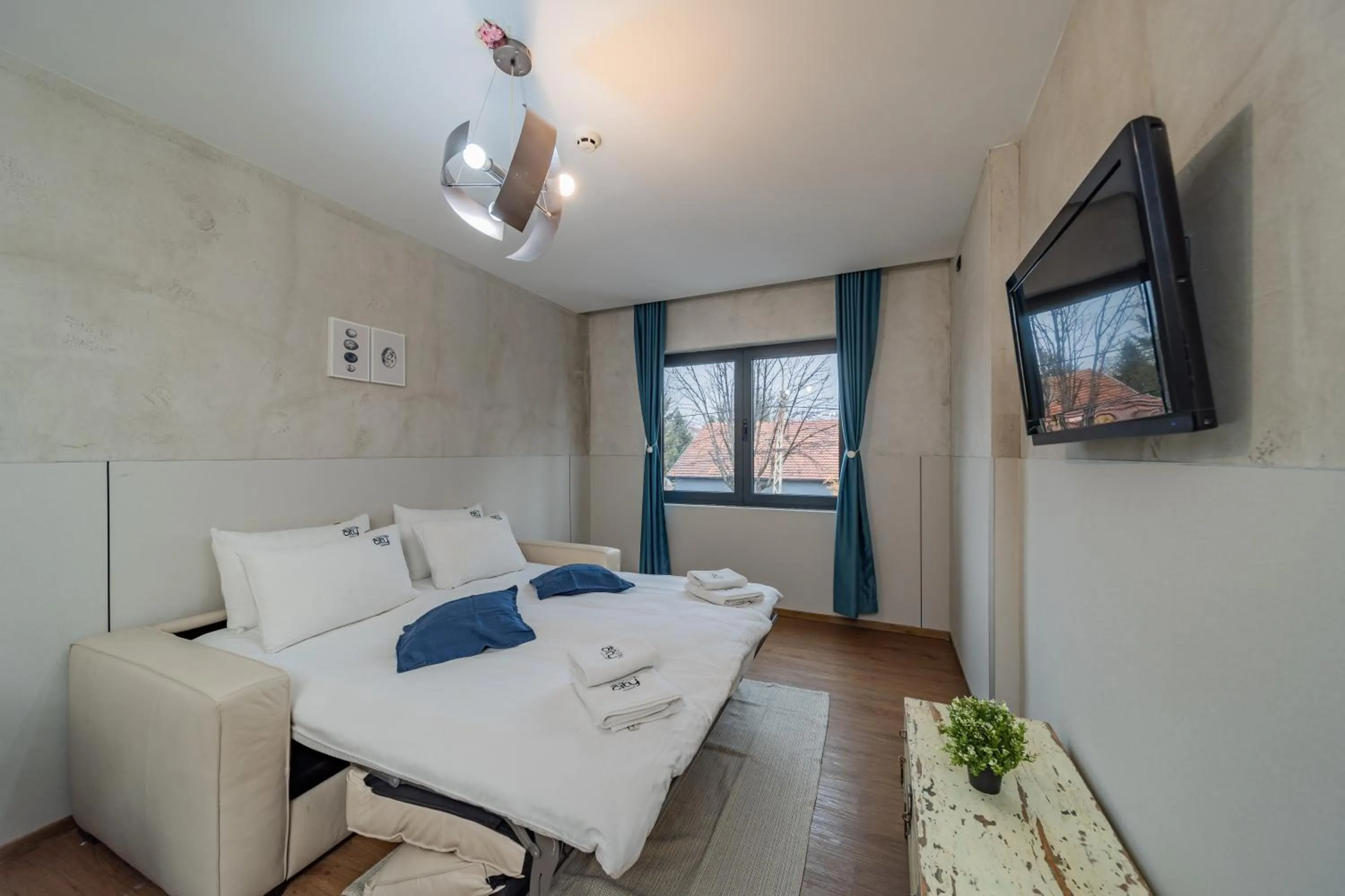 Bed in Hotel Garni VIZURA Sport