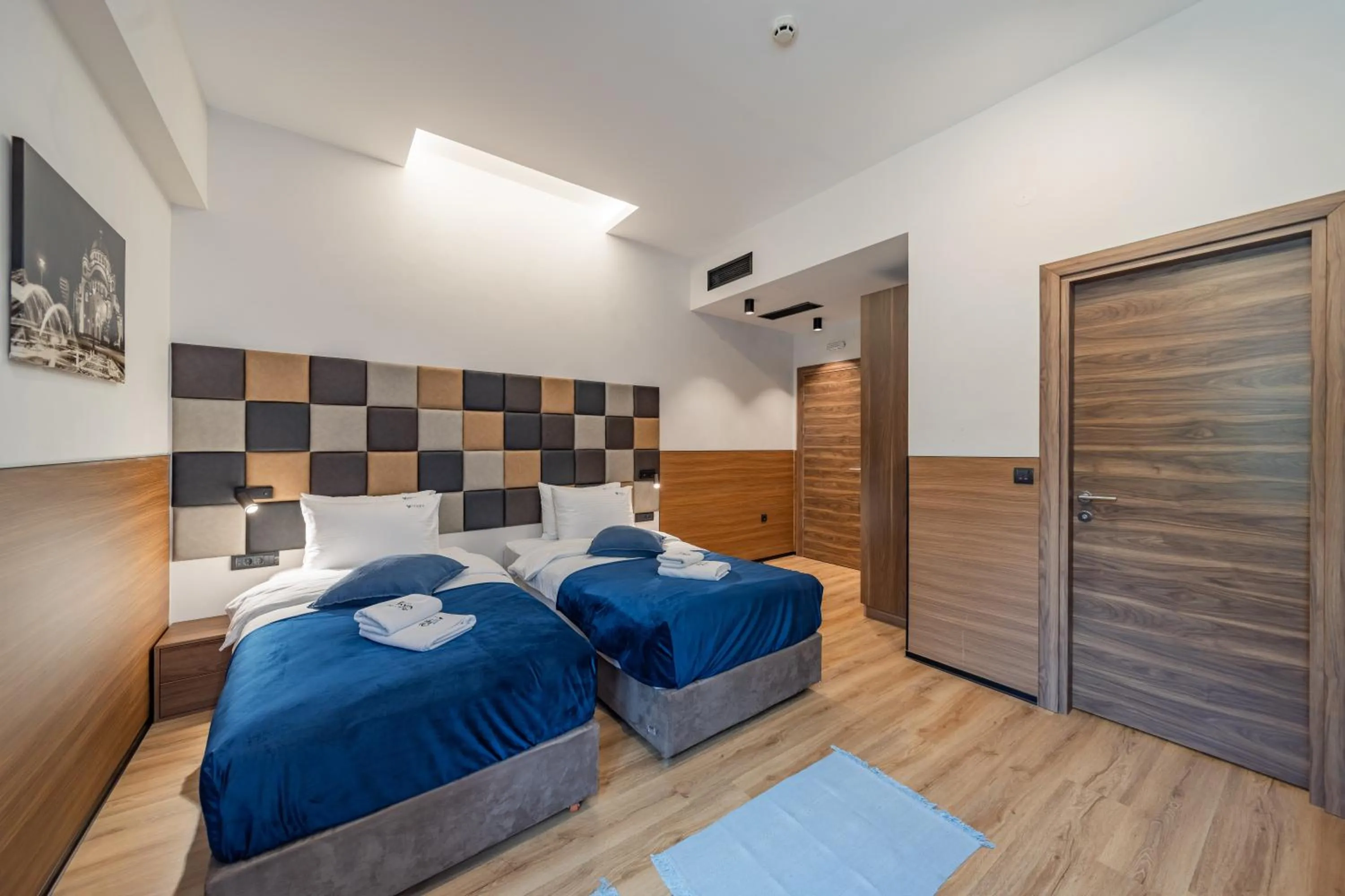 Bed in Hotel Garni VIZURA Sport