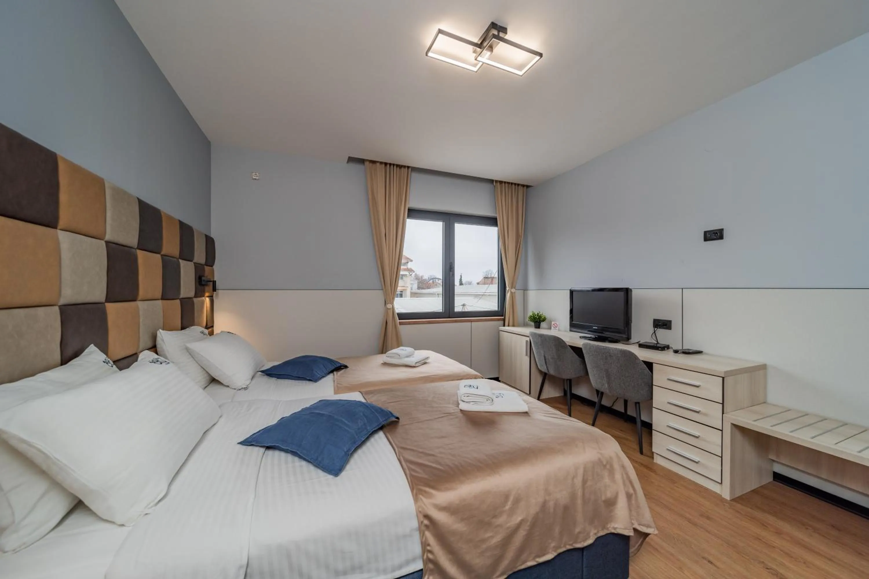 Bed in Hotel Garni VIZURA Sport