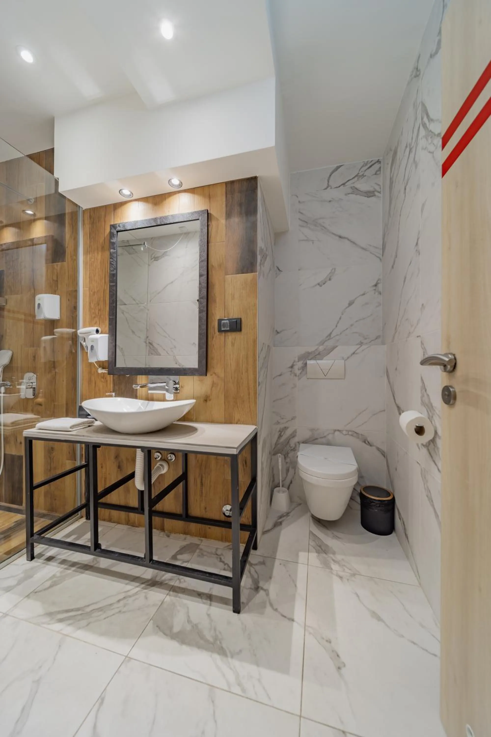 Shower in Hotel Garni VIZURA Sport