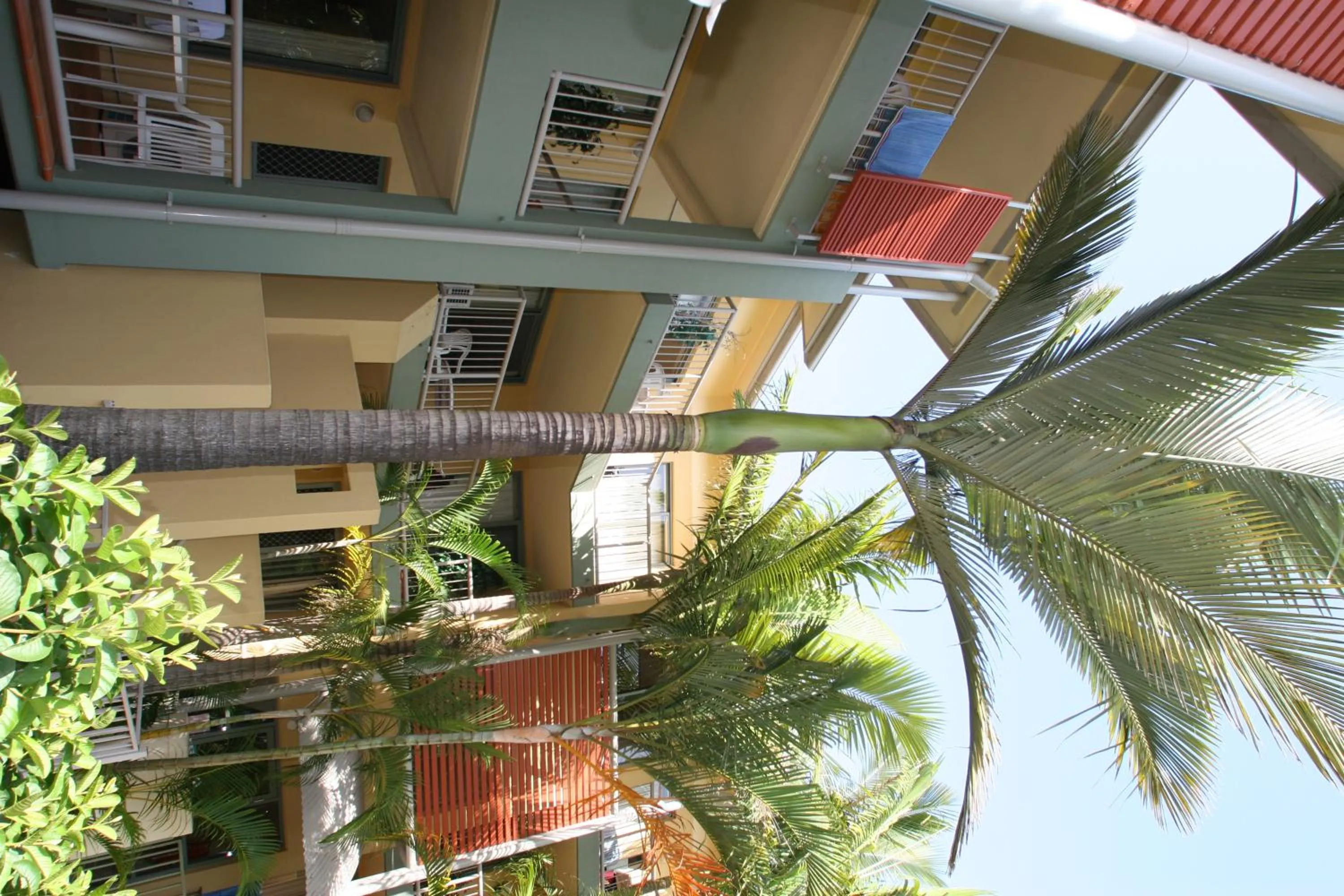 Garden view in Diamond Sands Resort