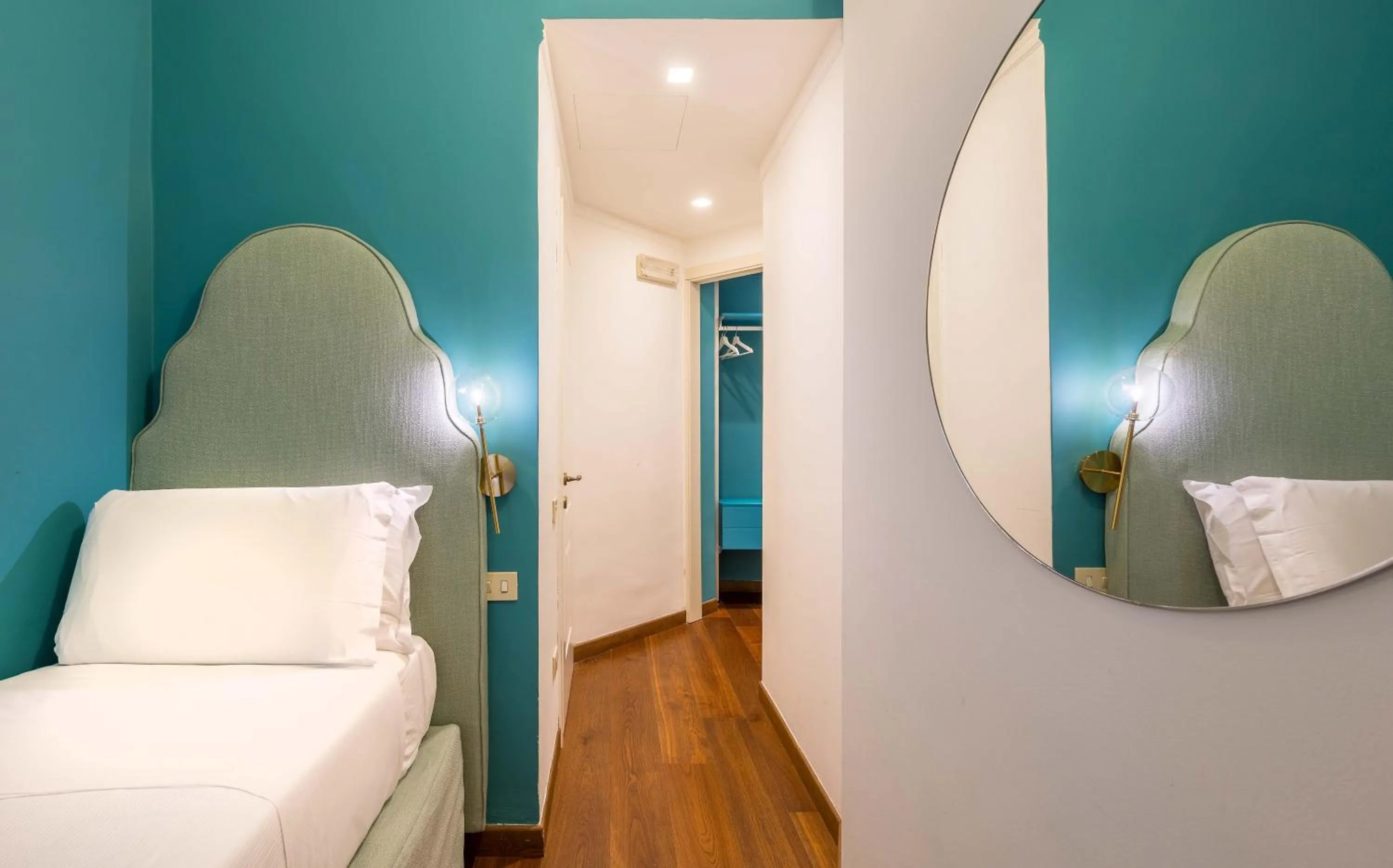 Bed in Antica Locanda Leonardo