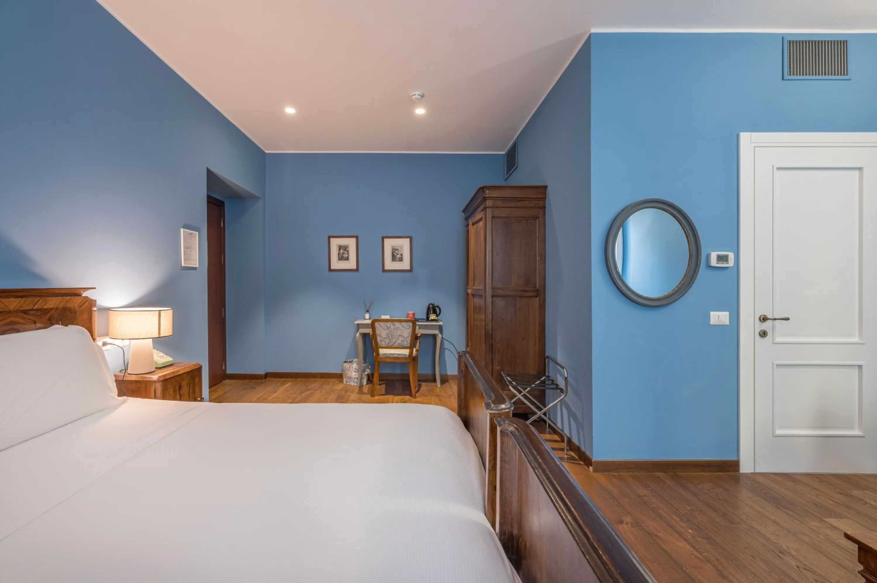 Bed in Antica Locanda Leonardo