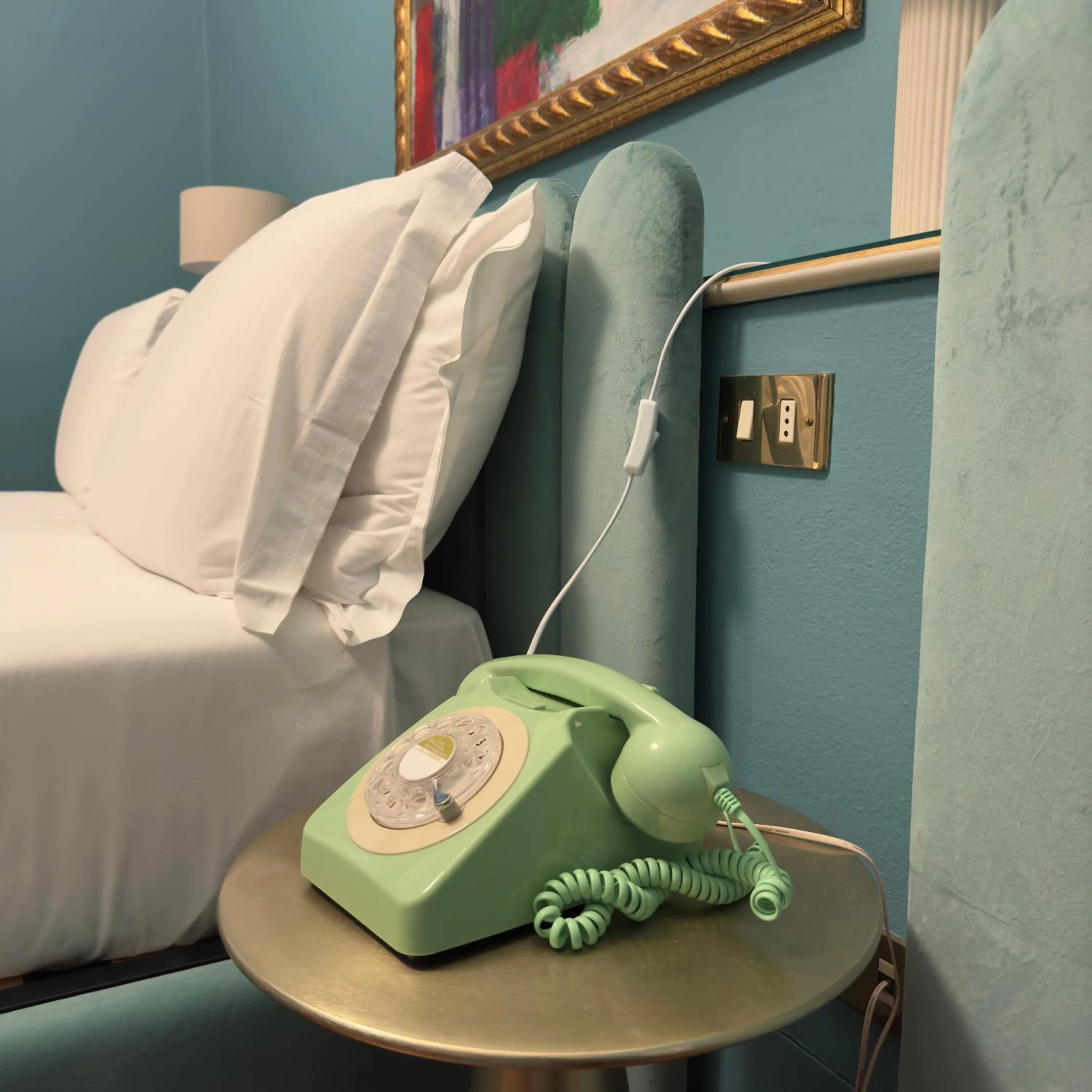 Bed in Antica Locanda Leonardo