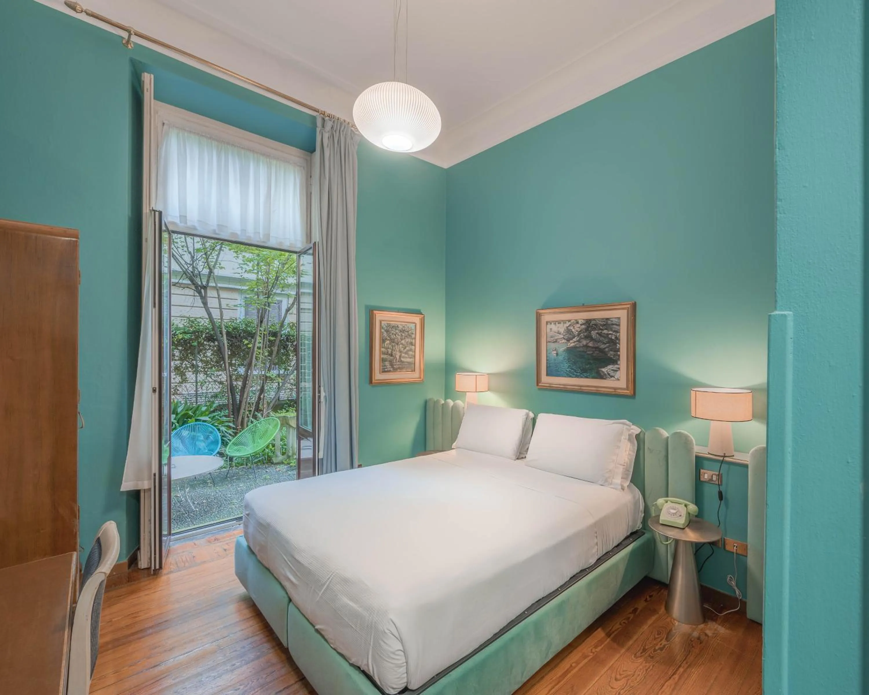 Bed in Antica Locanda Leonardo