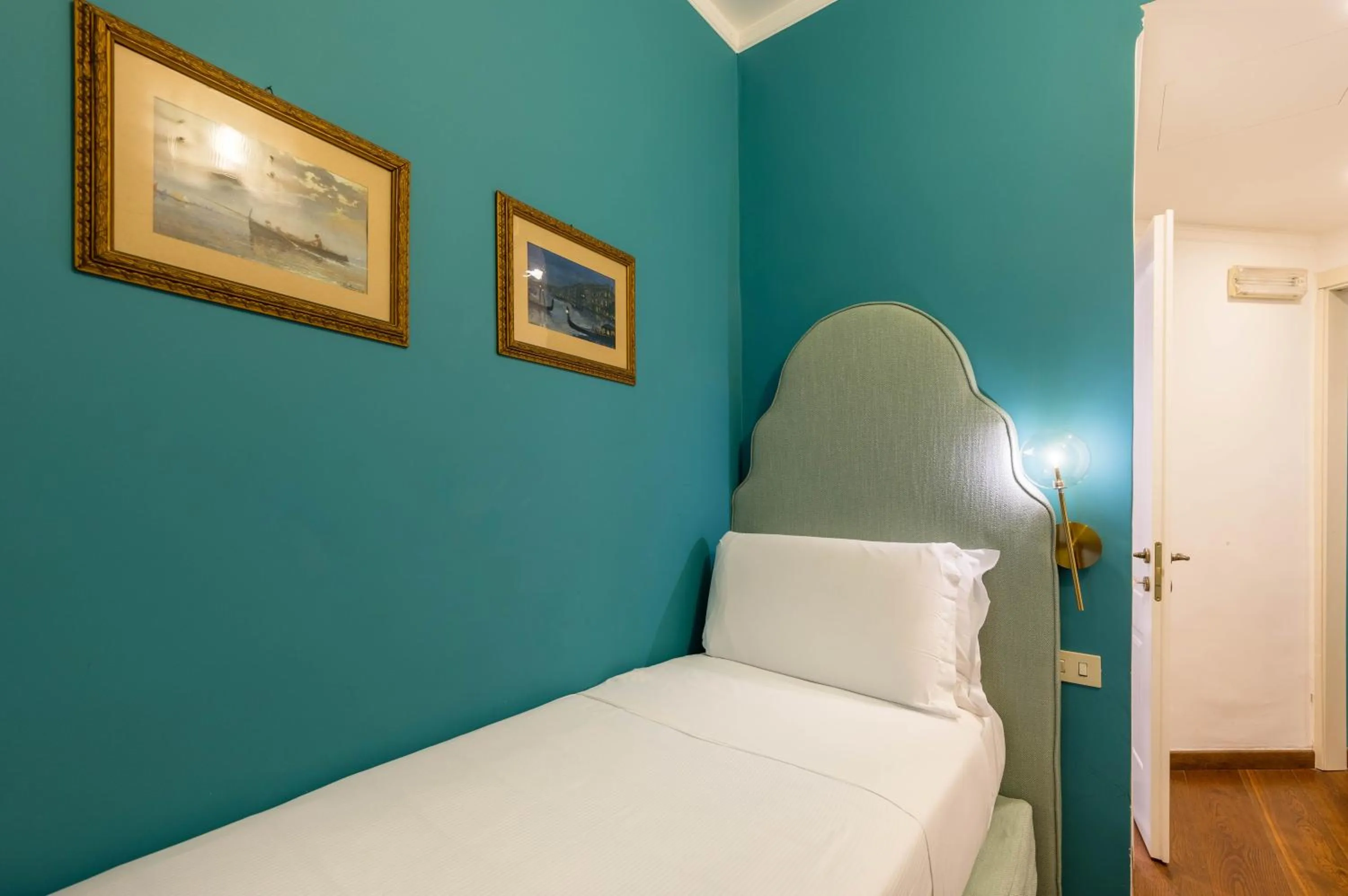 Bed in Antica Locanda Leonardo