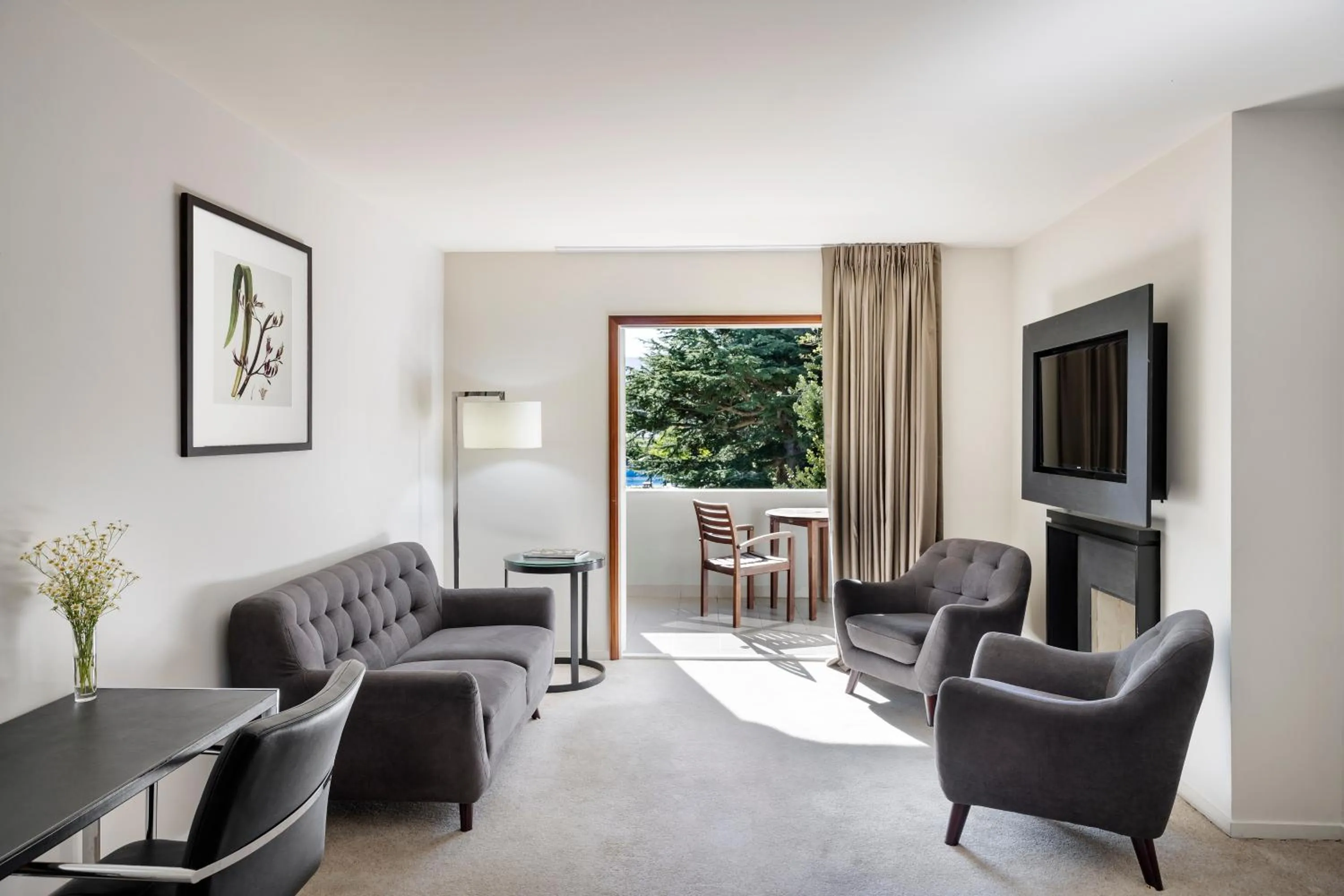 Living room in Edit Hanmer Springs