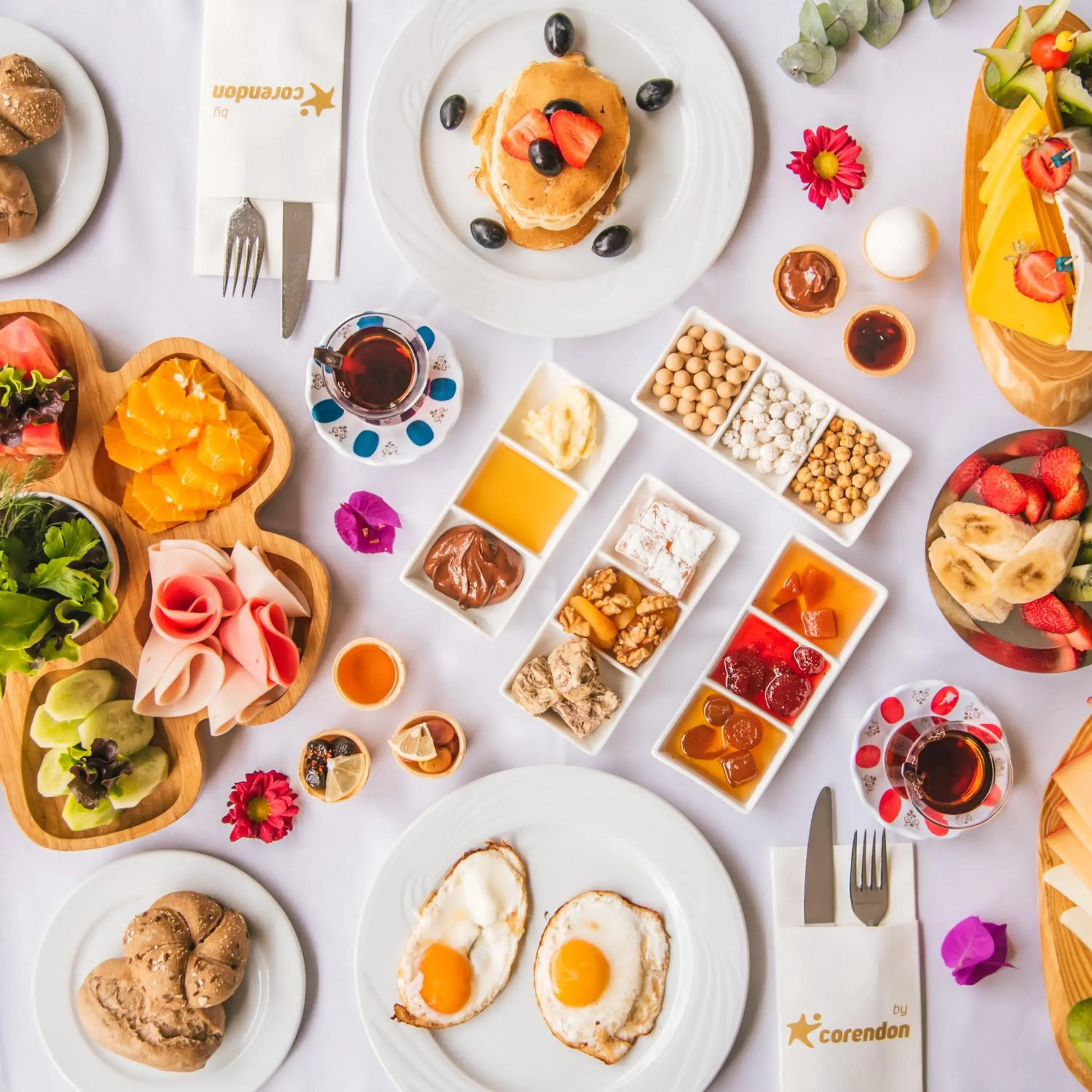 Food close-up in Grand Park Lara Hotel Food close-up in Grand Park Lara Hotel