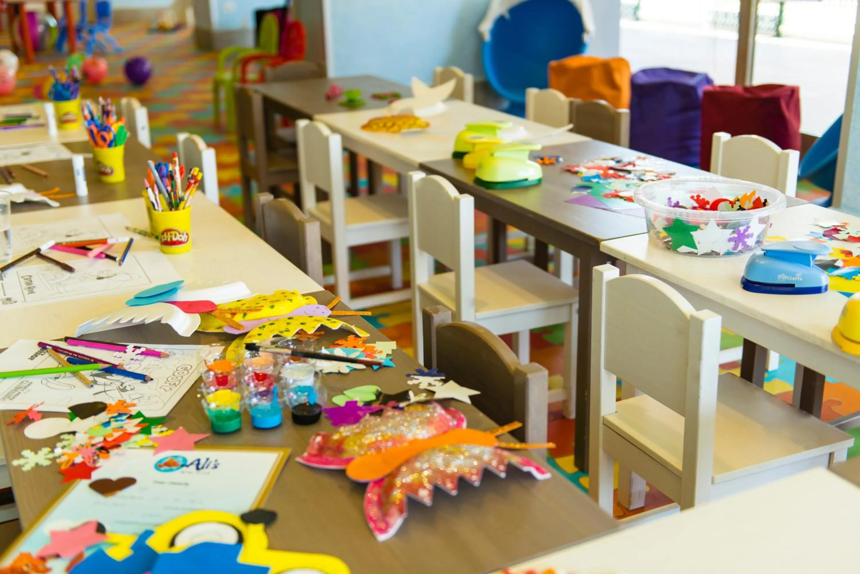 Children play ground in Grand Park Lara Hotel