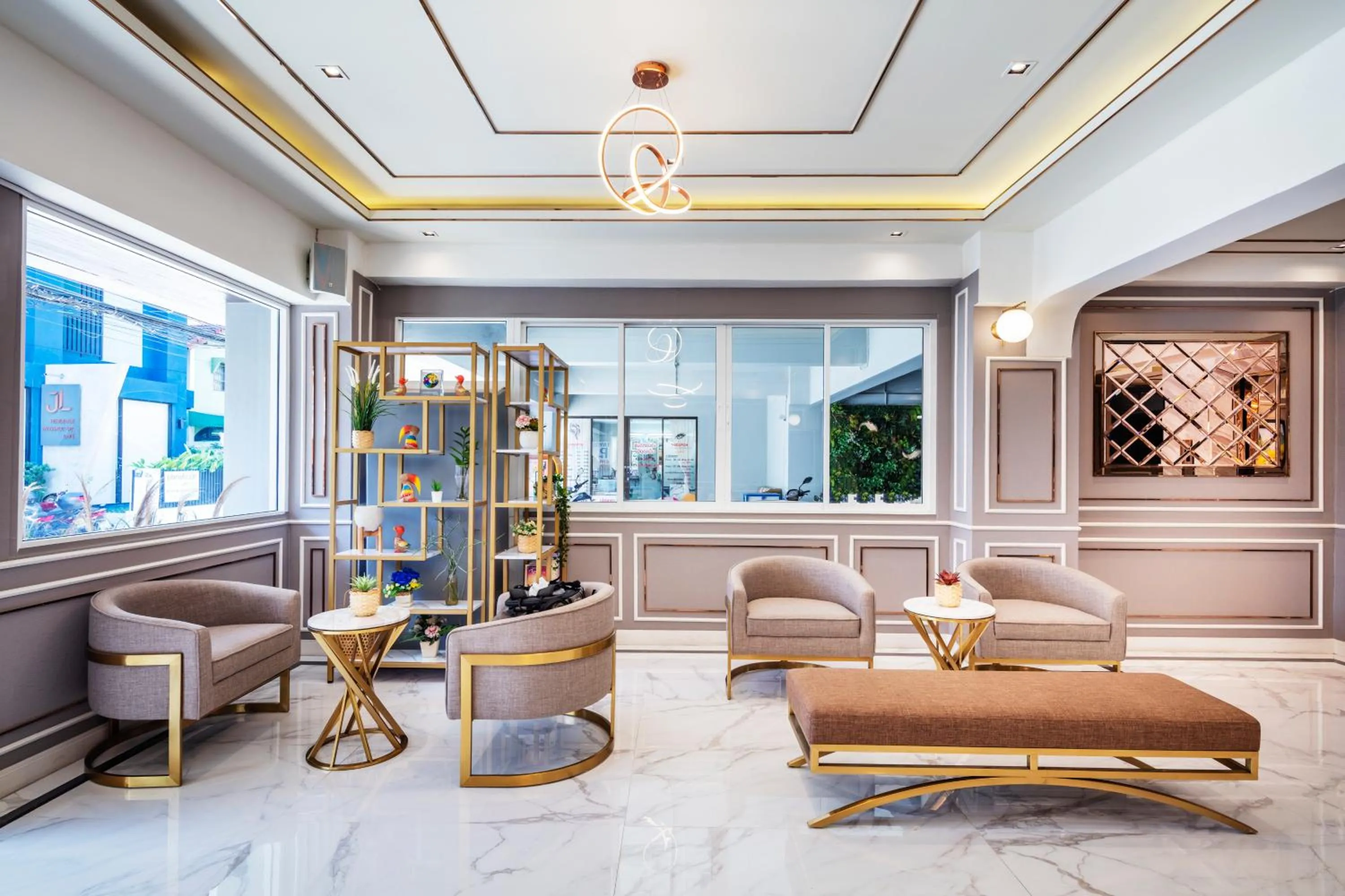 Lobby or reception in Penyos Service Apartment