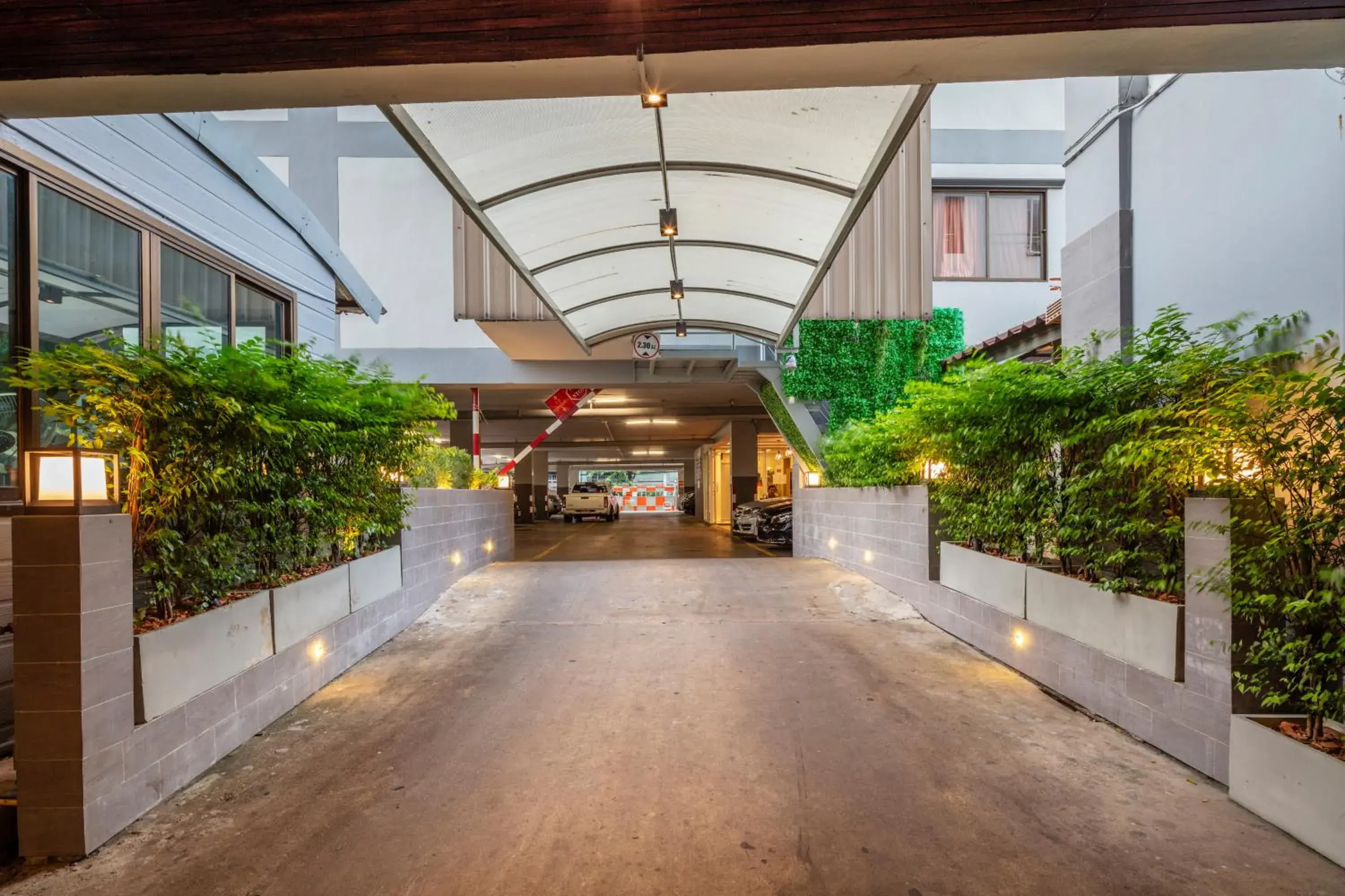 Facade/entrance in Penyos Service Apartment Facade/entrance in Penyos Service Apartment