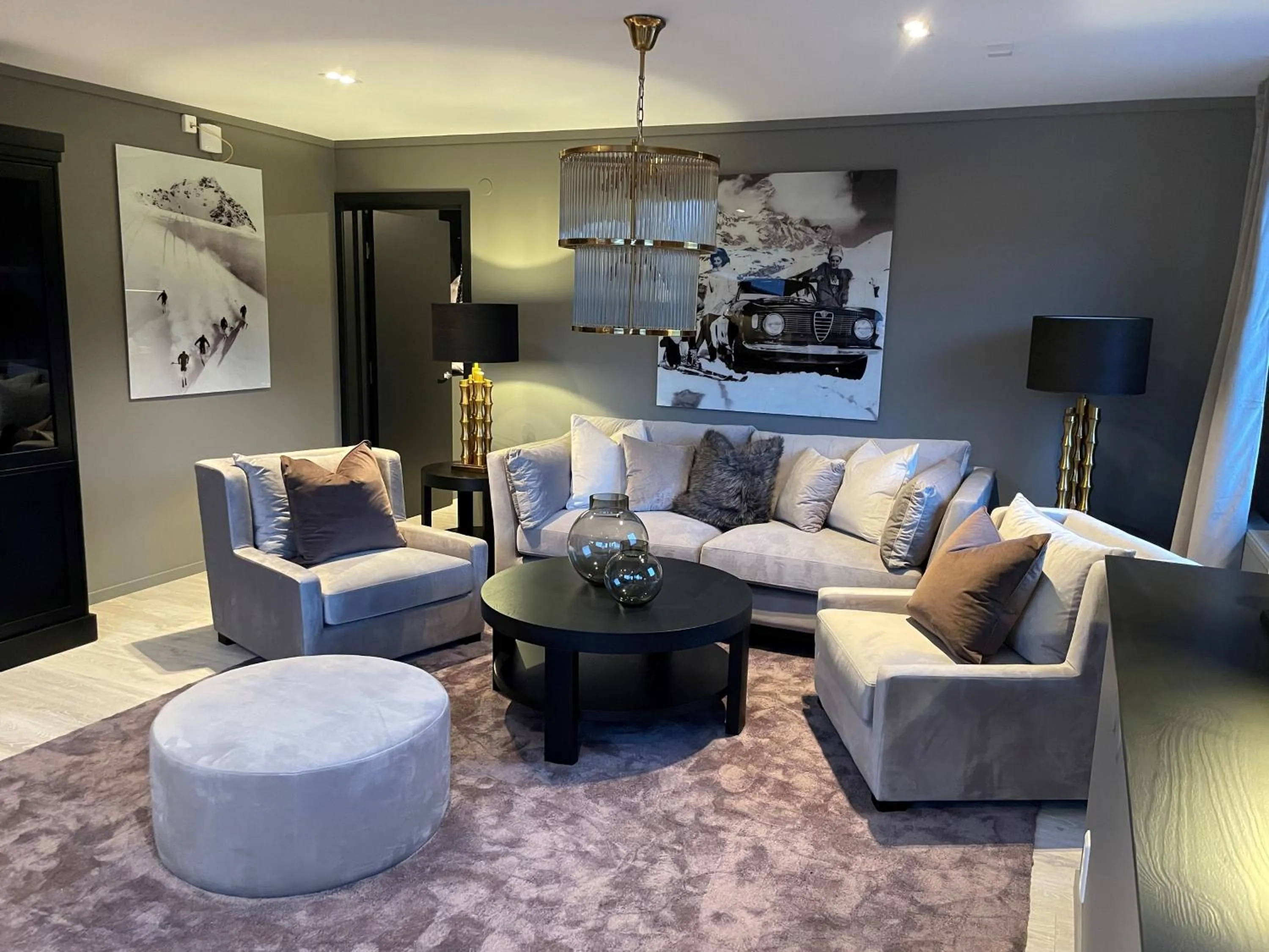 Living room in Morgedal Hotel Spa & Resort - Unike Hoteller