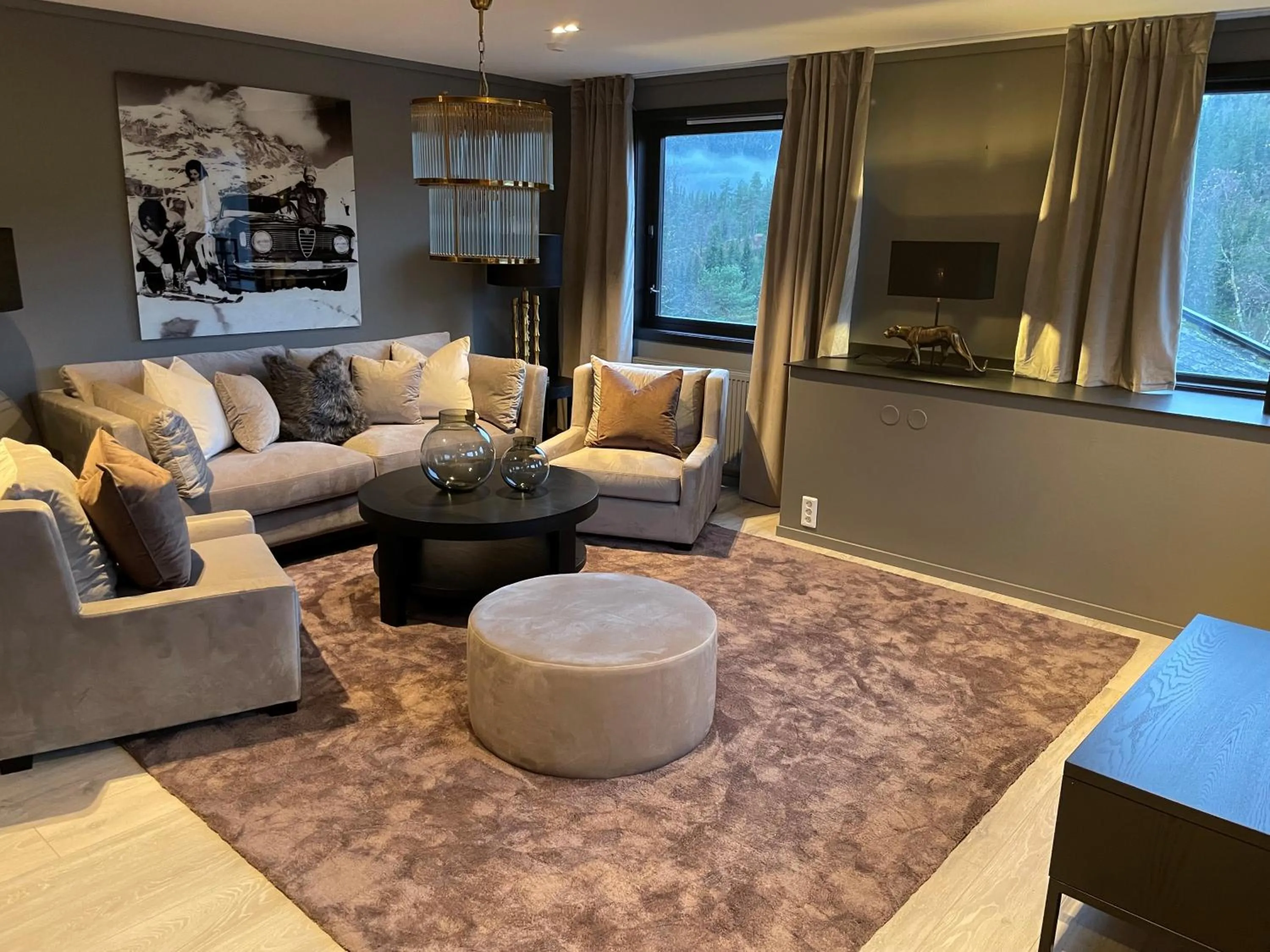 Living room in Morgedal Hotel Spa & Resort - Unike Hoteller