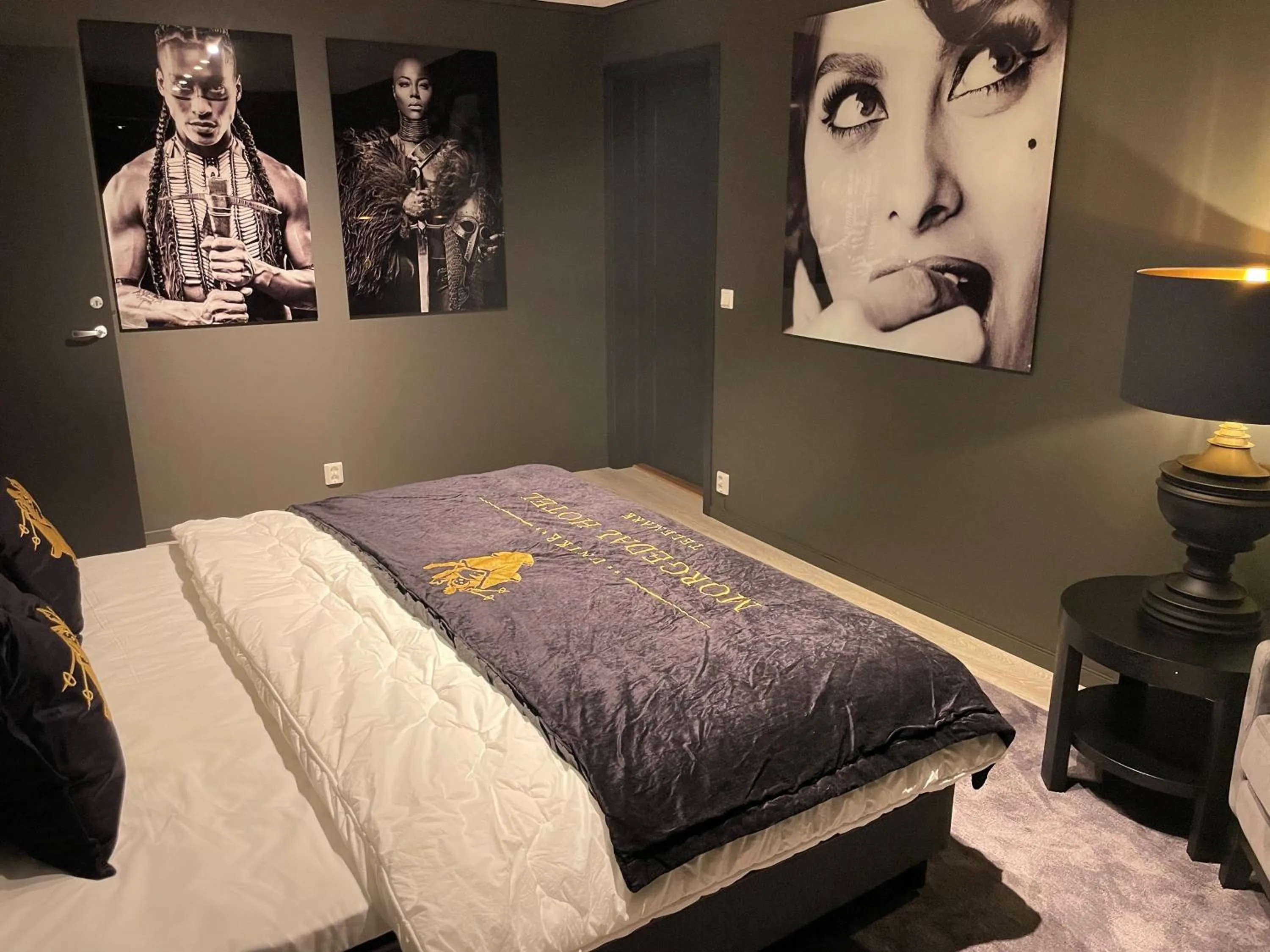 Bedroom, Bed in Morgedal Hotel Spa & Resort - Unike Hoteller