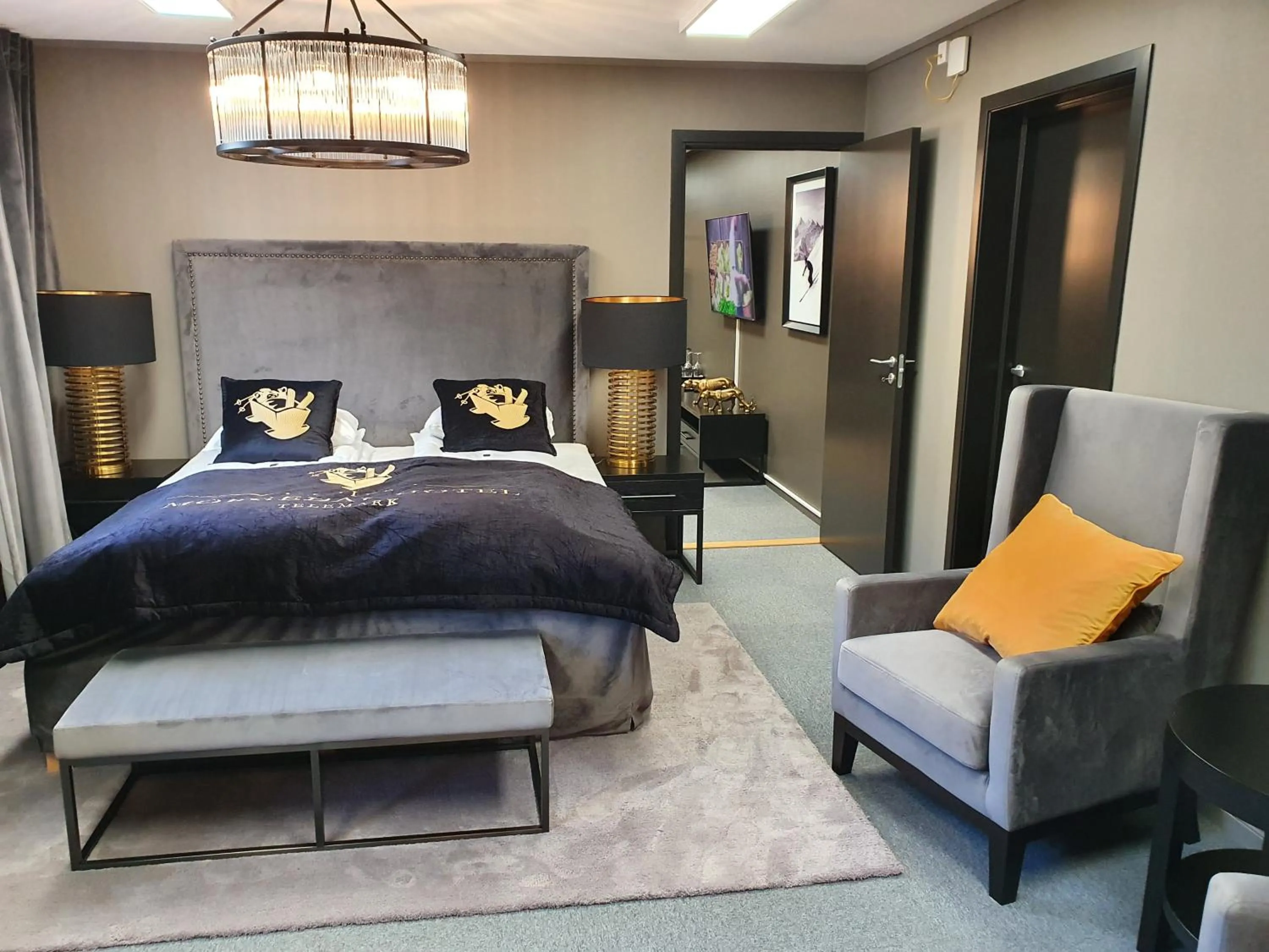 Bed in Morgedal Hotel Spa & Resort - Unike Hoteller