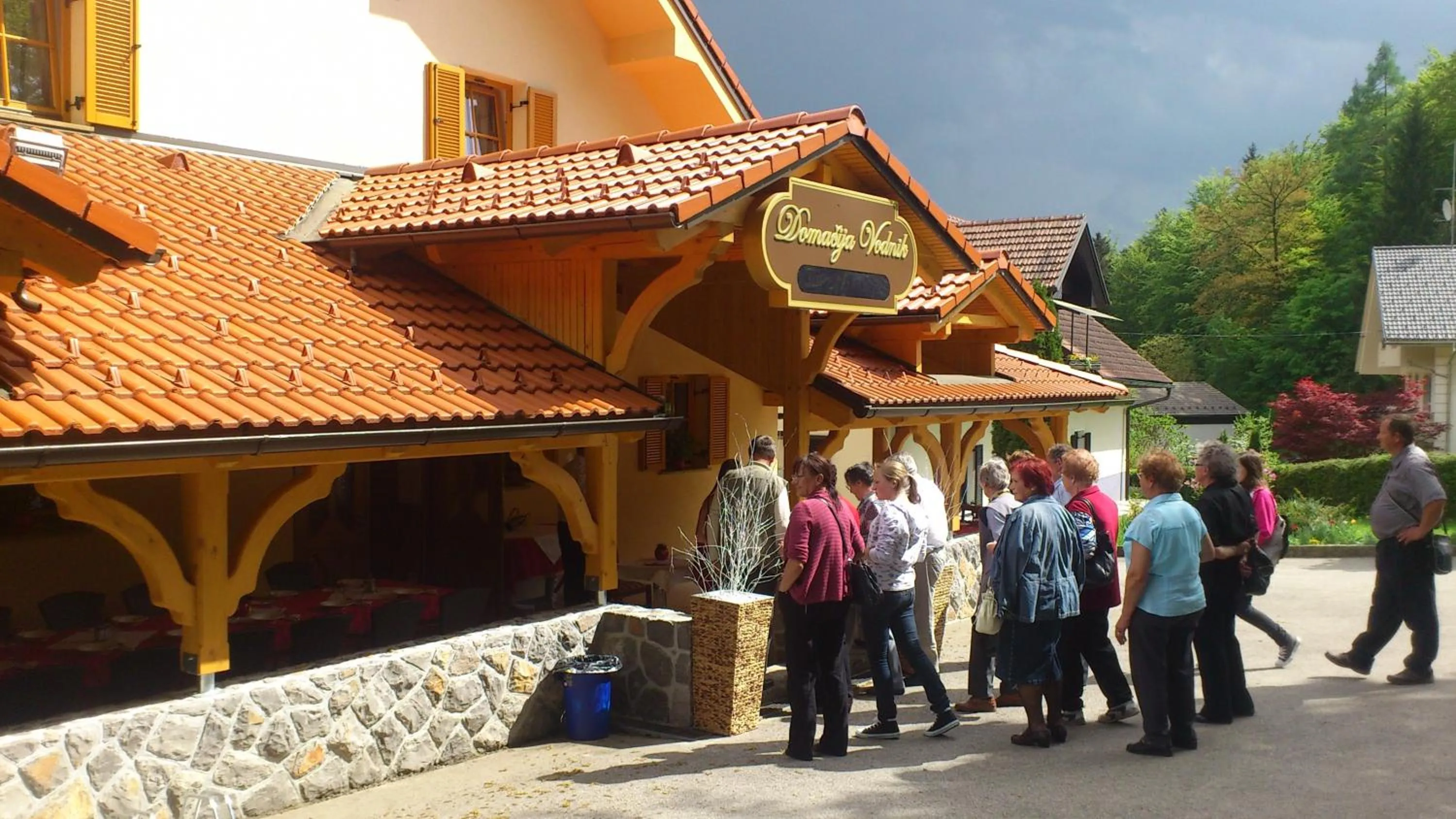 Facade/entrance in Domačija Vodnik & Apartments
