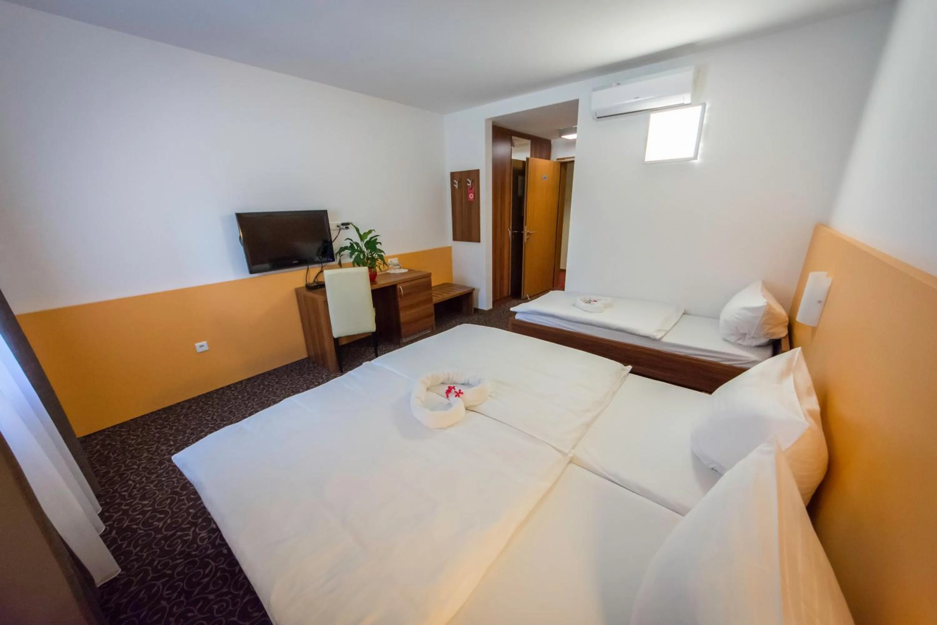Bed in Domačija Vodnik & Apartments
