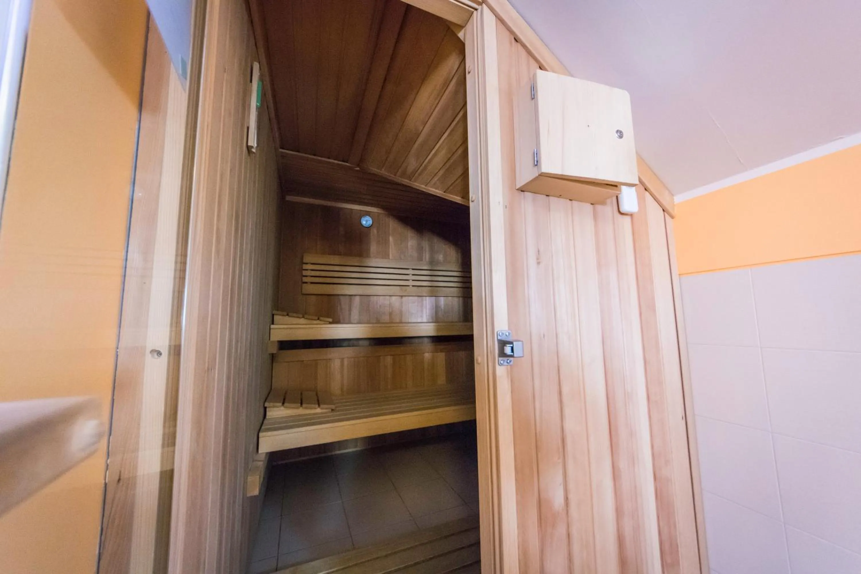 Sauna in Domačija Vodnik & Apartments