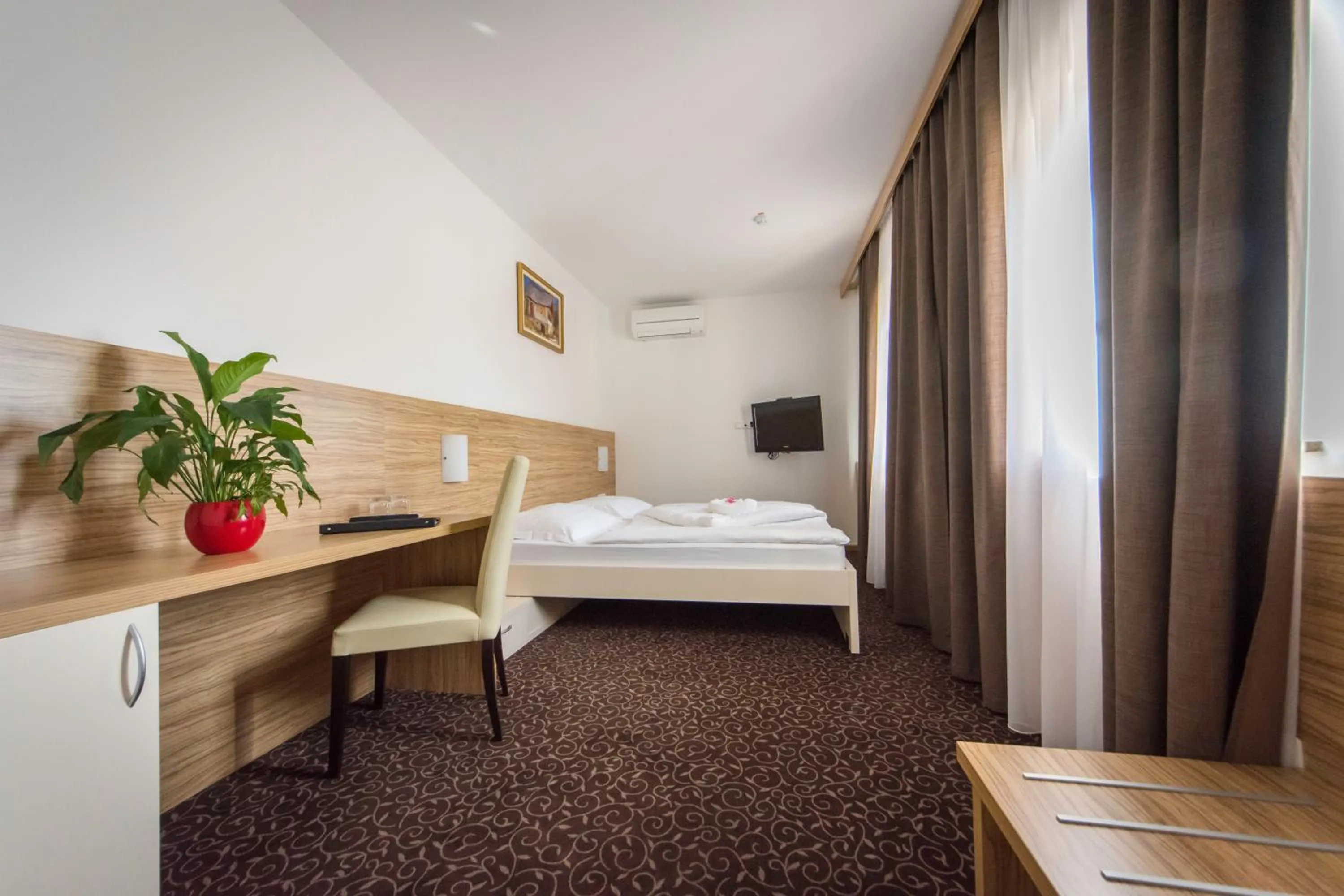 Bed in Domačija Vodnik & Apartments
