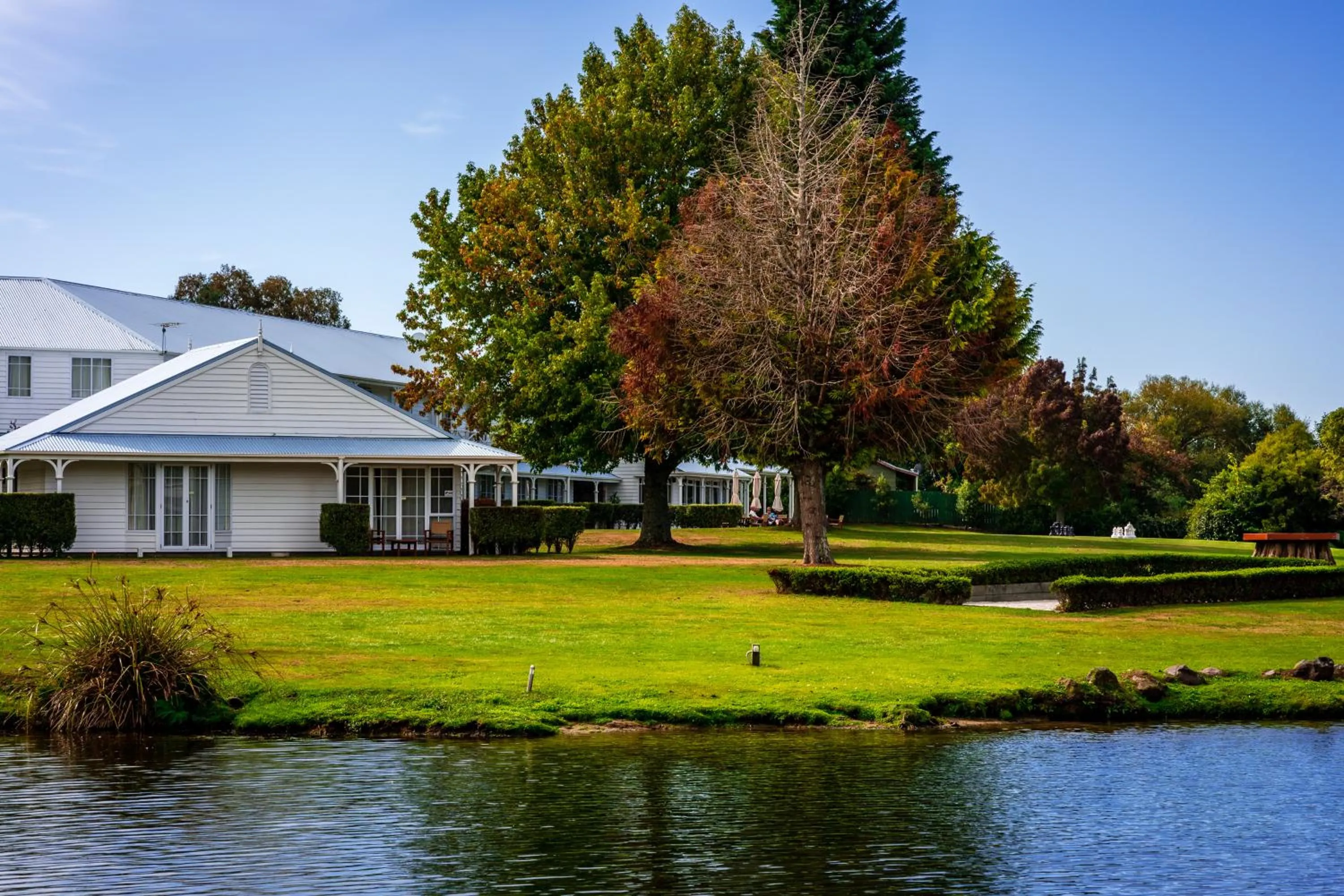 Garden in VR Rotorua Lake Resort