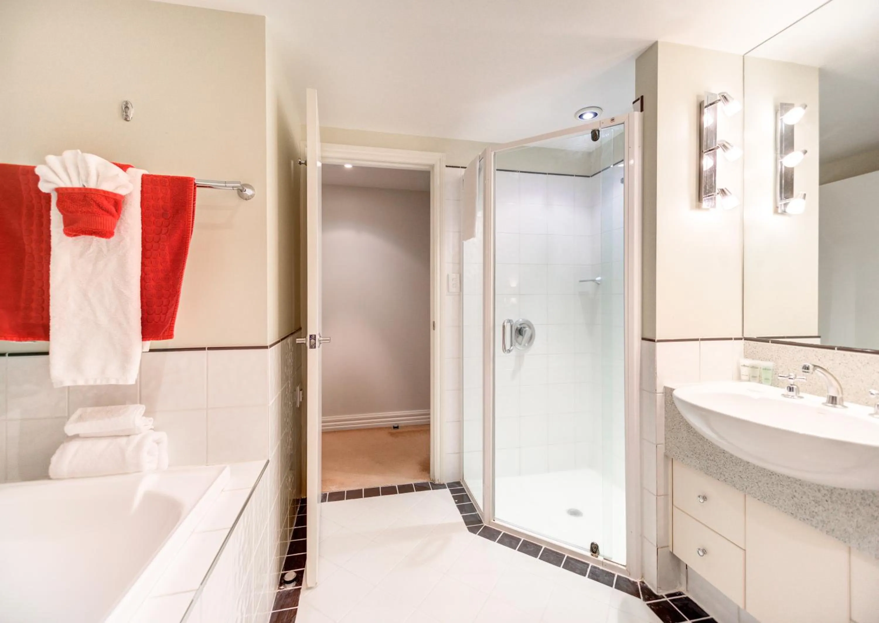 Bathroom in VR Rotorua Lake Resort