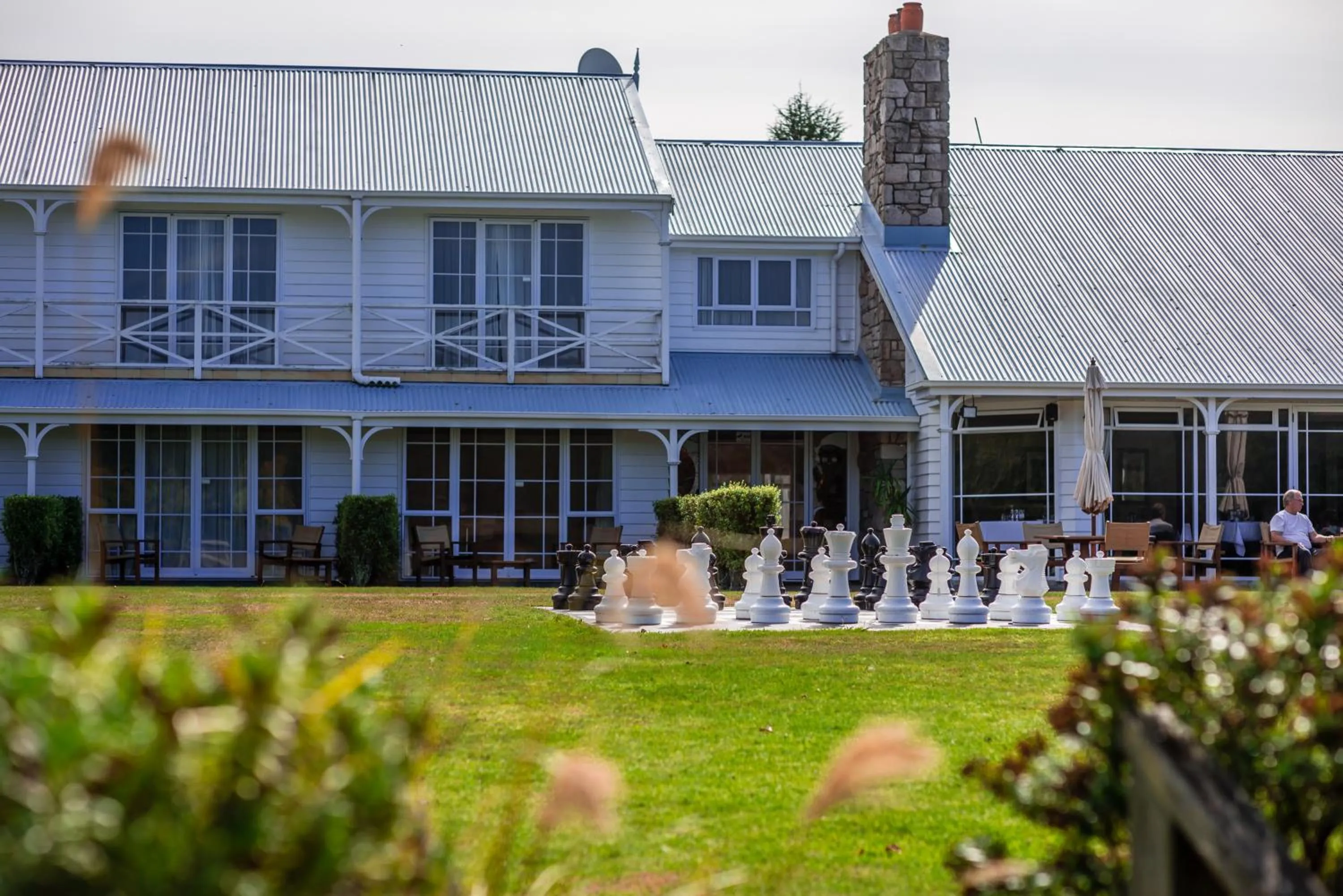 Facade/entrance in VR Rotorua Lake Resort
