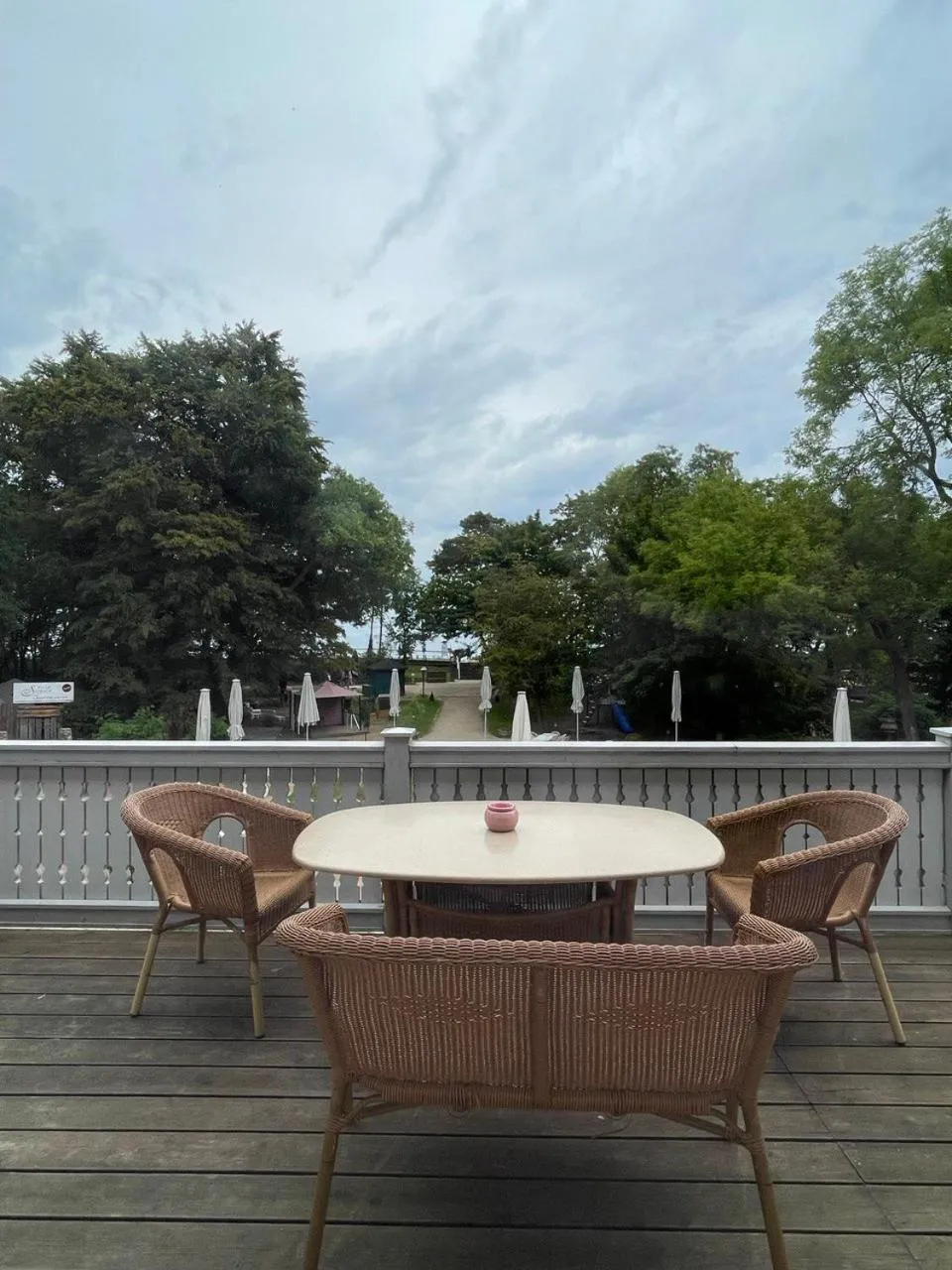 Natural landscape in Villa Seebach