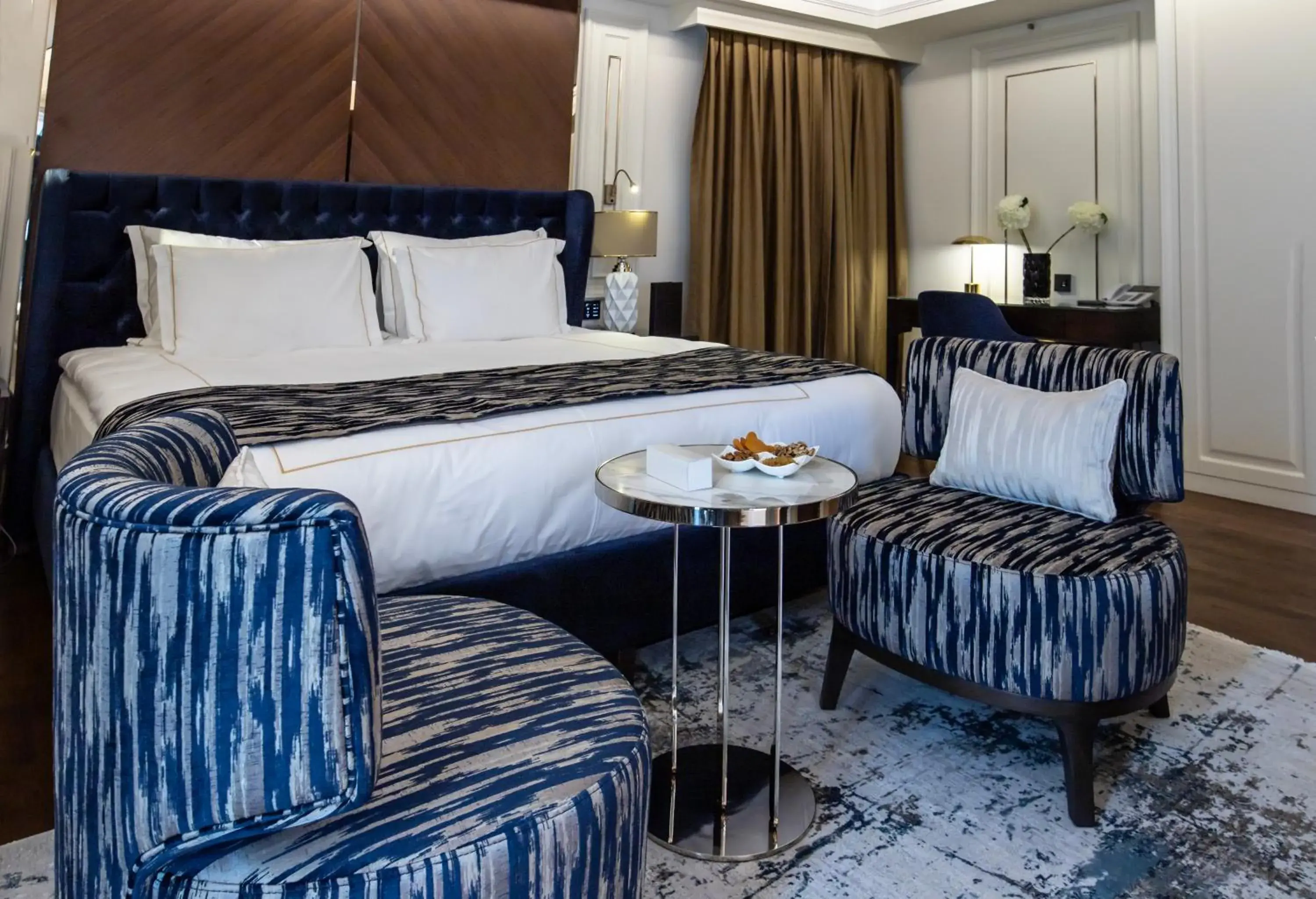 Bed in Xheko Imperial Luxury Hotel & SPA Bed in Xheko Imperial Luxury Hotel & SPA