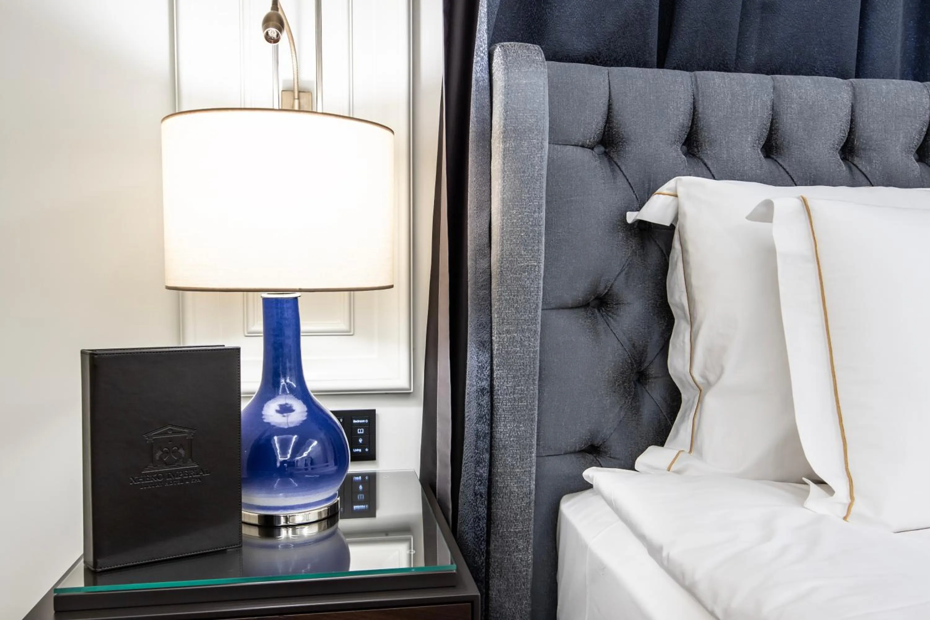 Bed in Xheko Imperial Luxury Hotel & SPA