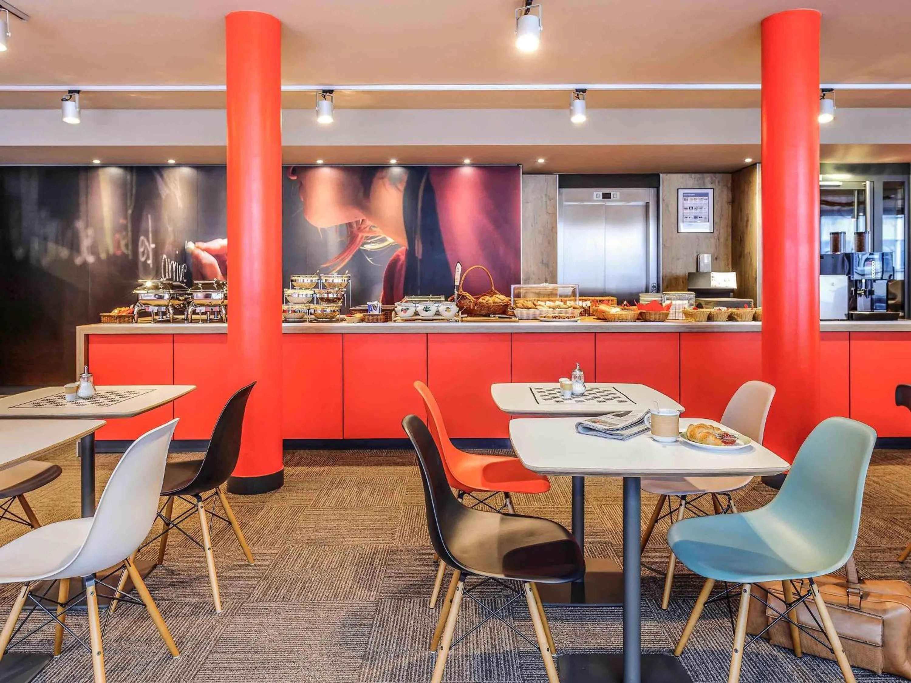 Breakfast in Hotel Ibis Bregenz