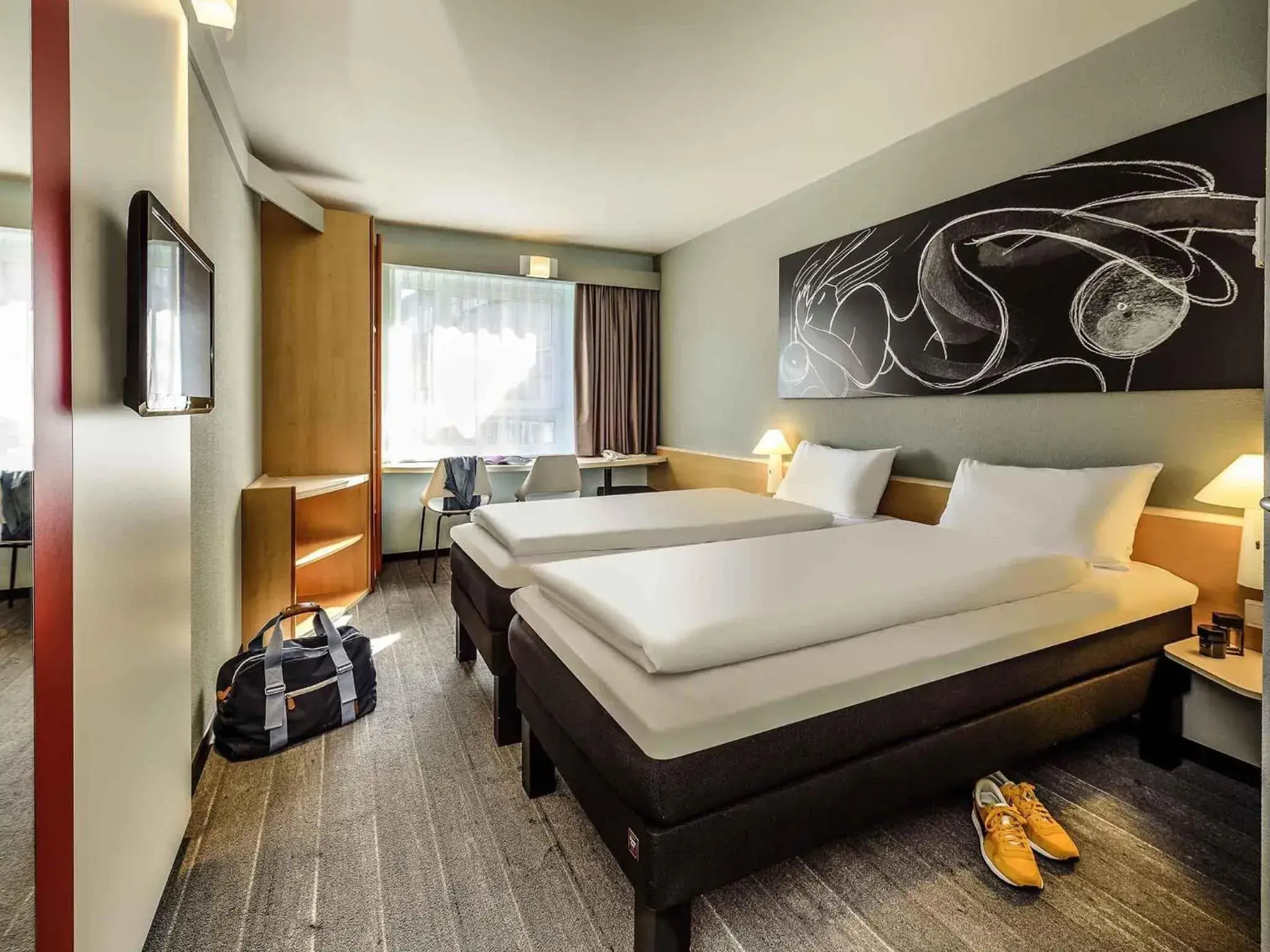 Standard Twin Room in Hotel Ibis Bregenz Standard Twin Room in Hotel Ibis Bregenz