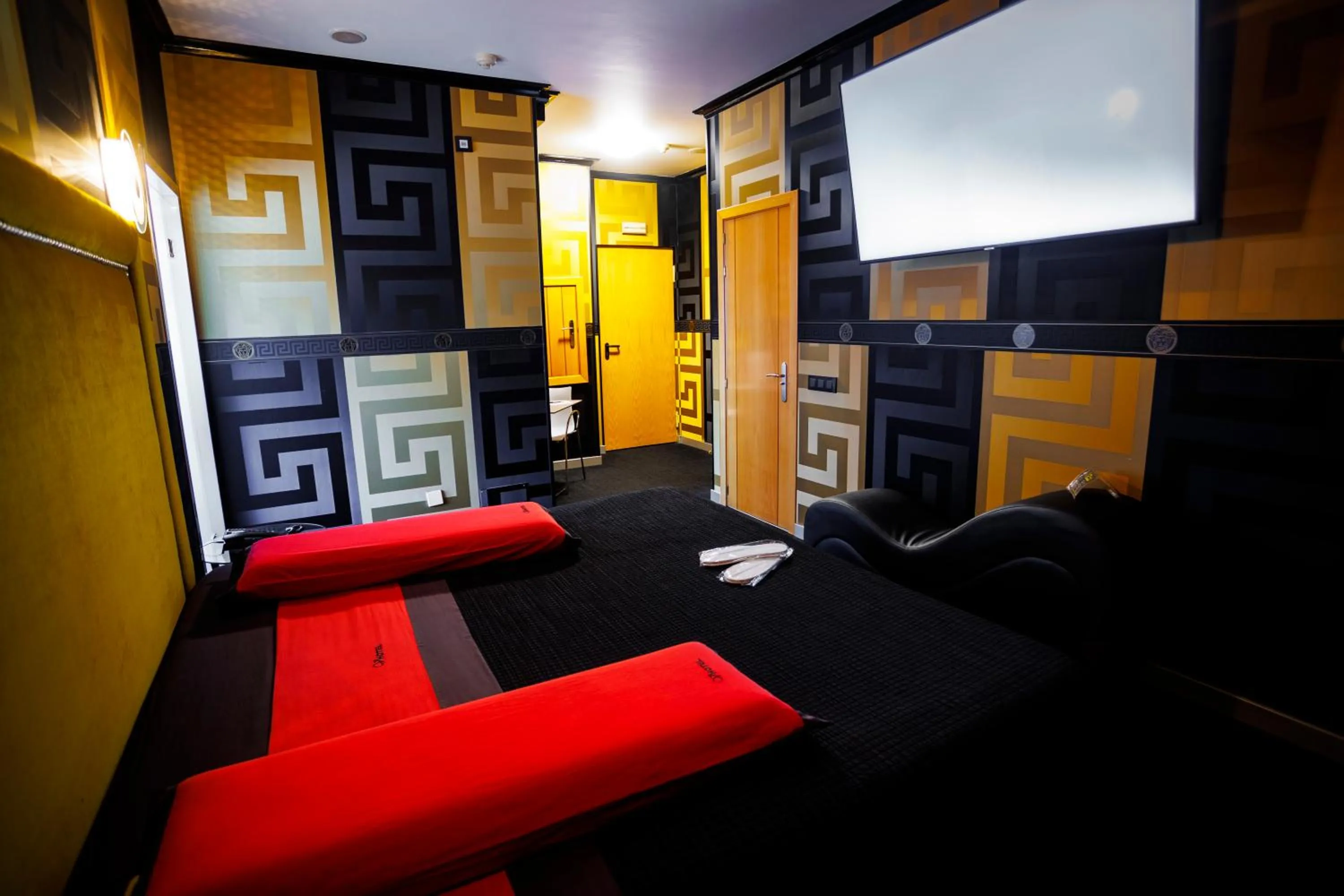 Bed in Motel Venus Santiago