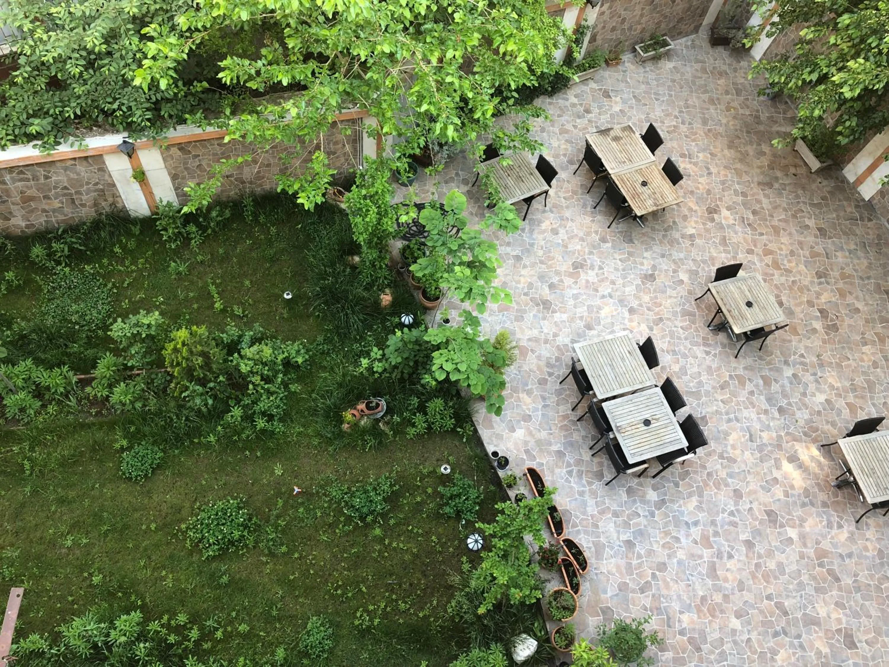 Patio in Ottoman Palace Hotel Edirne