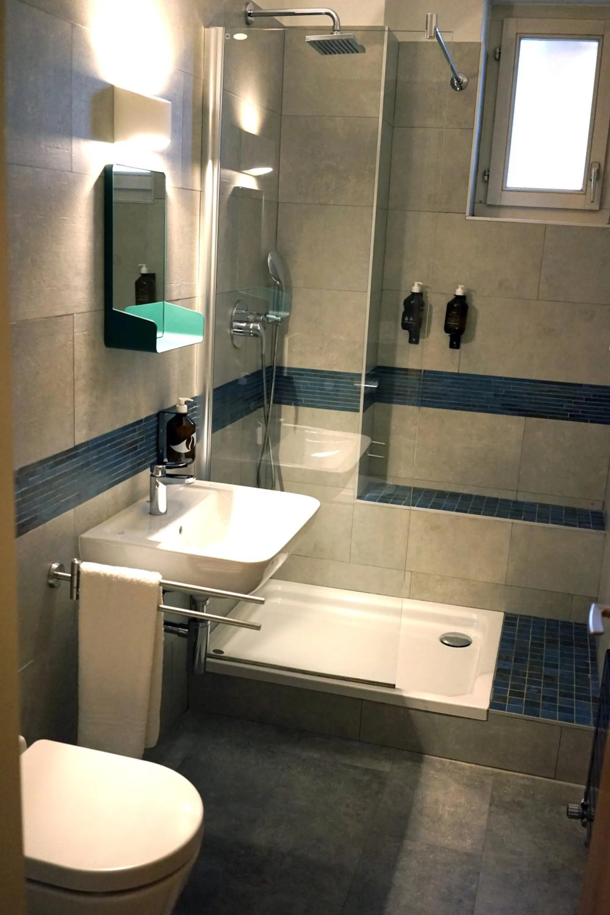 Shower in Guesthouse fürDich