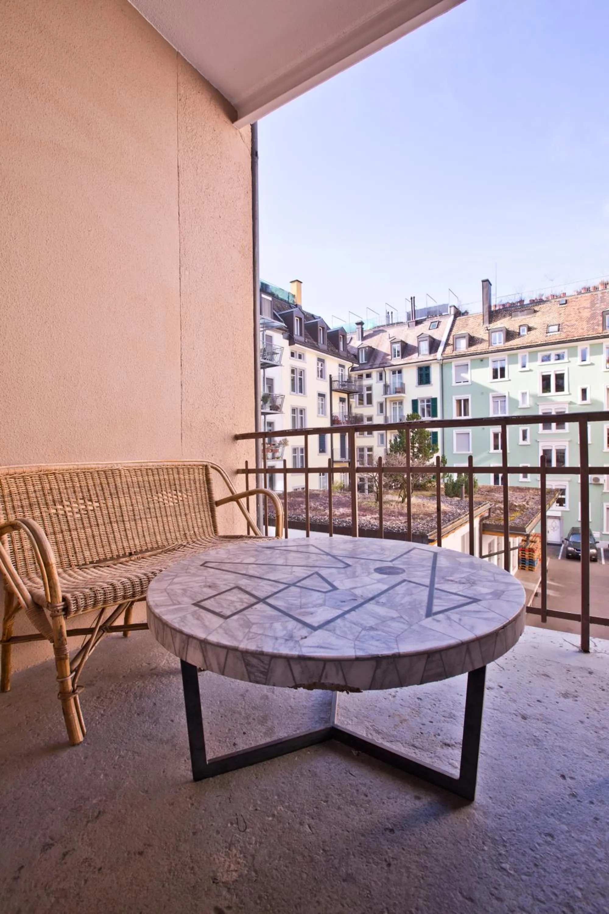 Balcony/Terrace in Guesthouse fürDich