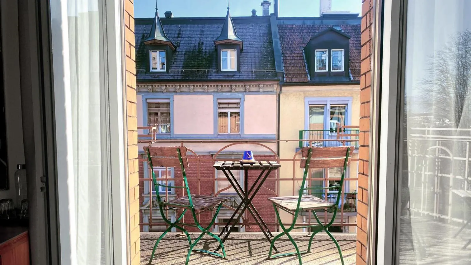 Balcony/Terrace in Guesthouse fürDich