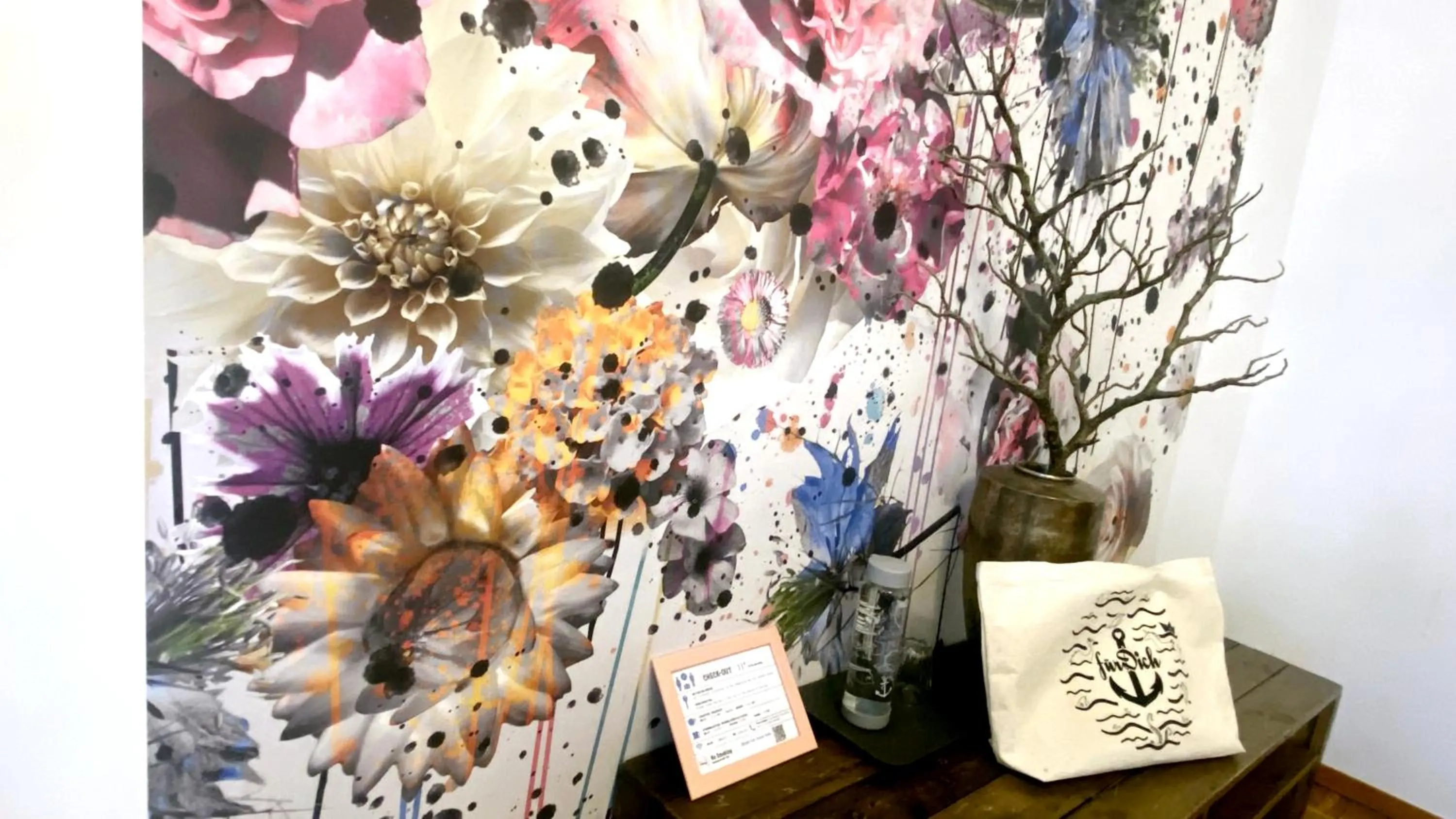 Decorative detail in Guesthouse fürDich