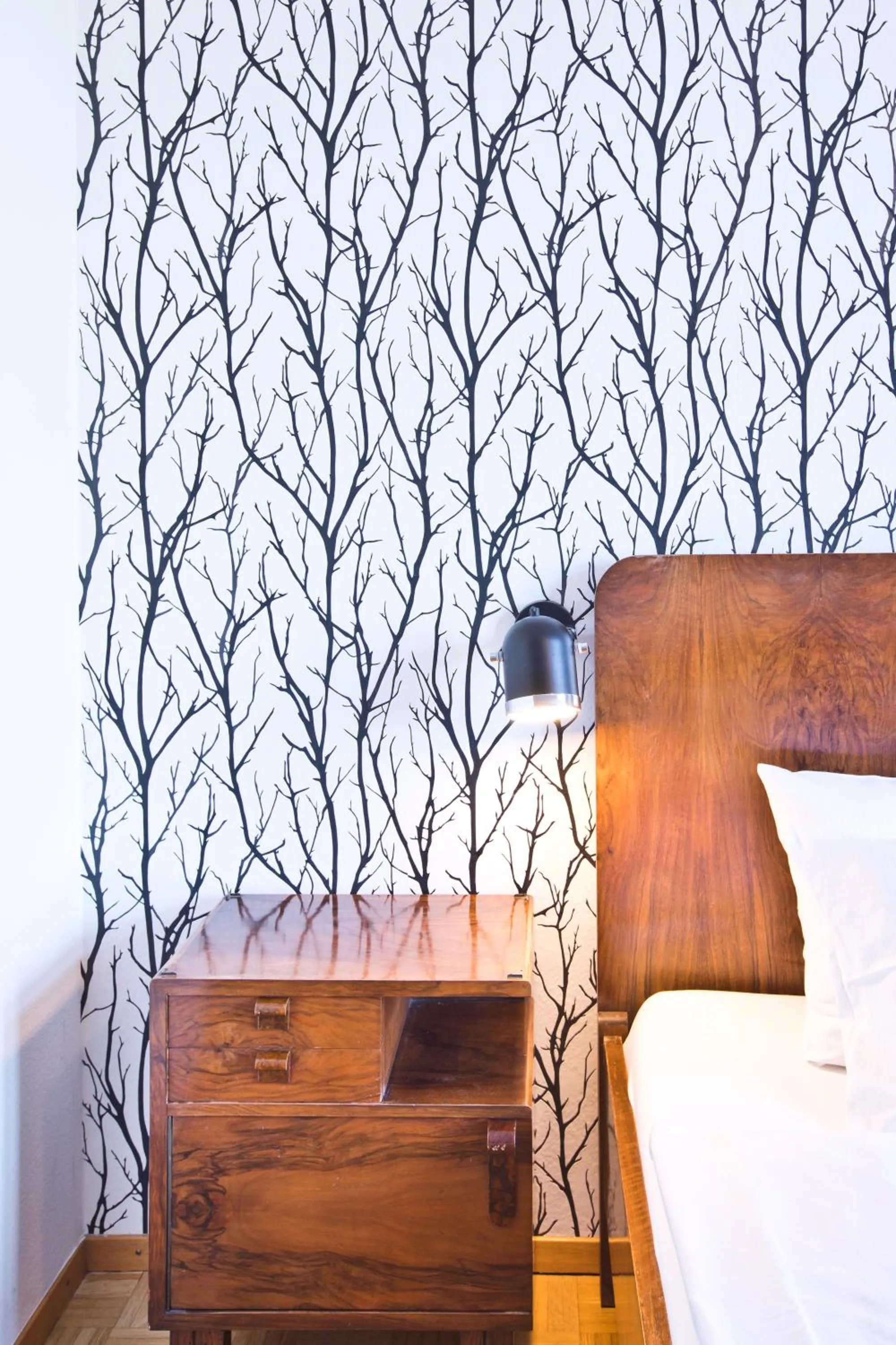 Decorative detail, Bed in Guesthouse fürDich