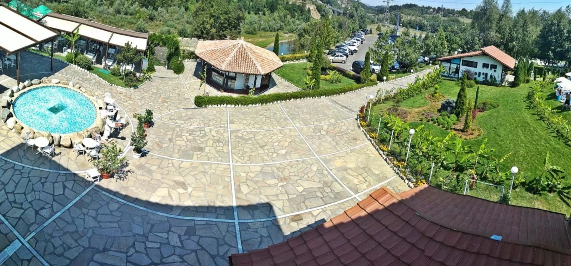 Bird's eye view in Makaza Complex