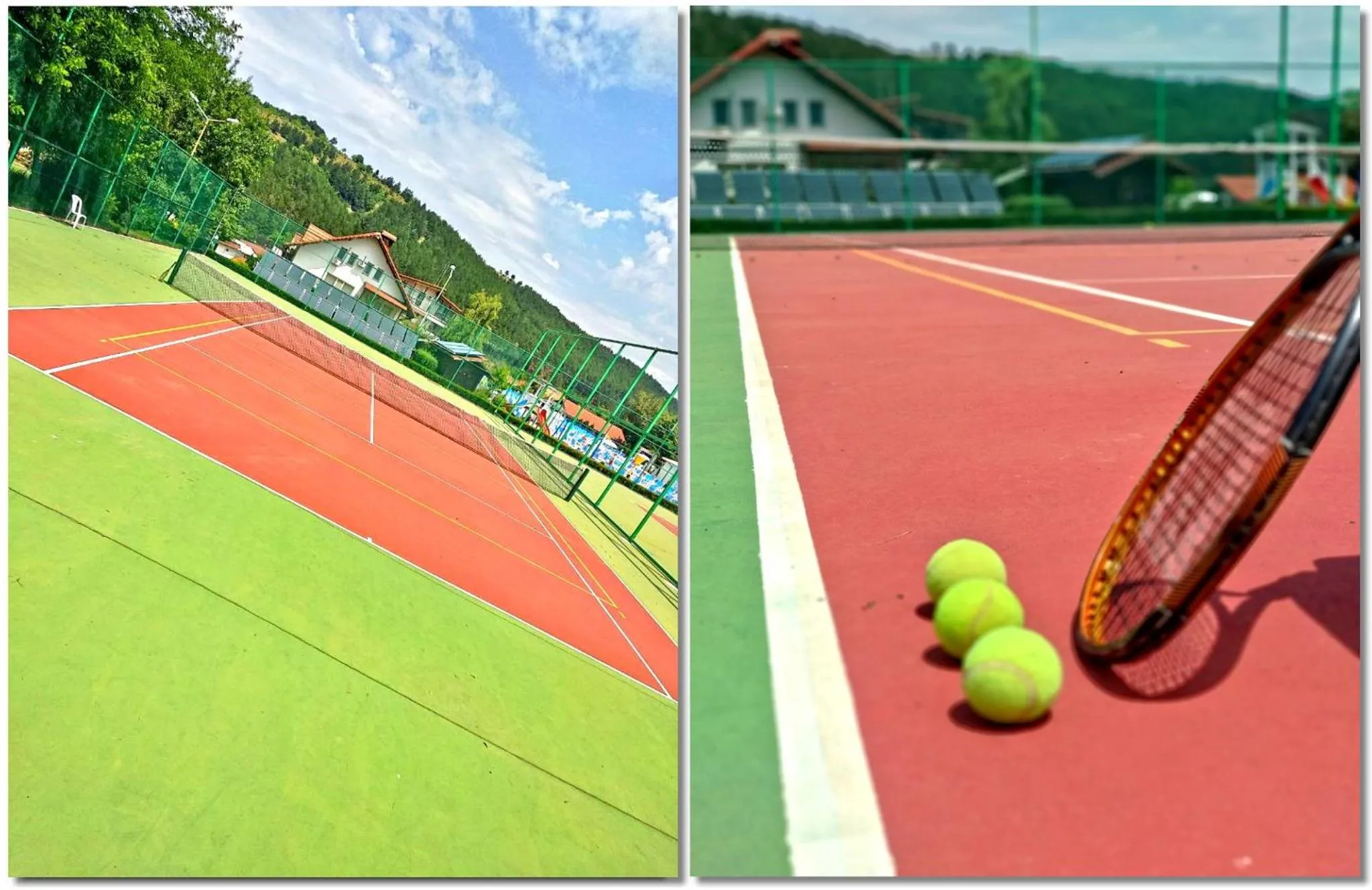 Tennis court in Makaza Complex
